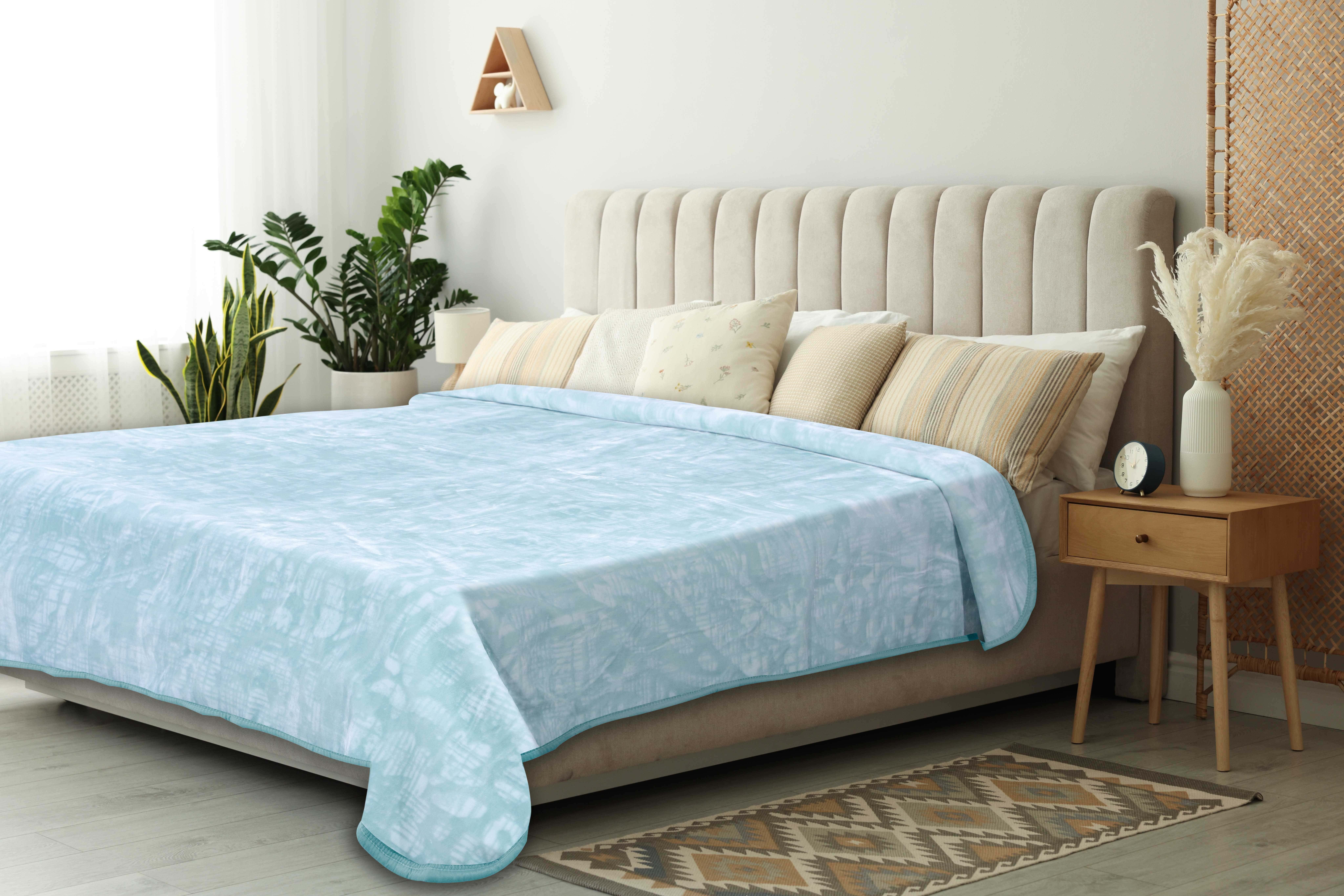 Morano Double Layers Velvet Blanket, 220×240 cm, 7400 grm - Olive