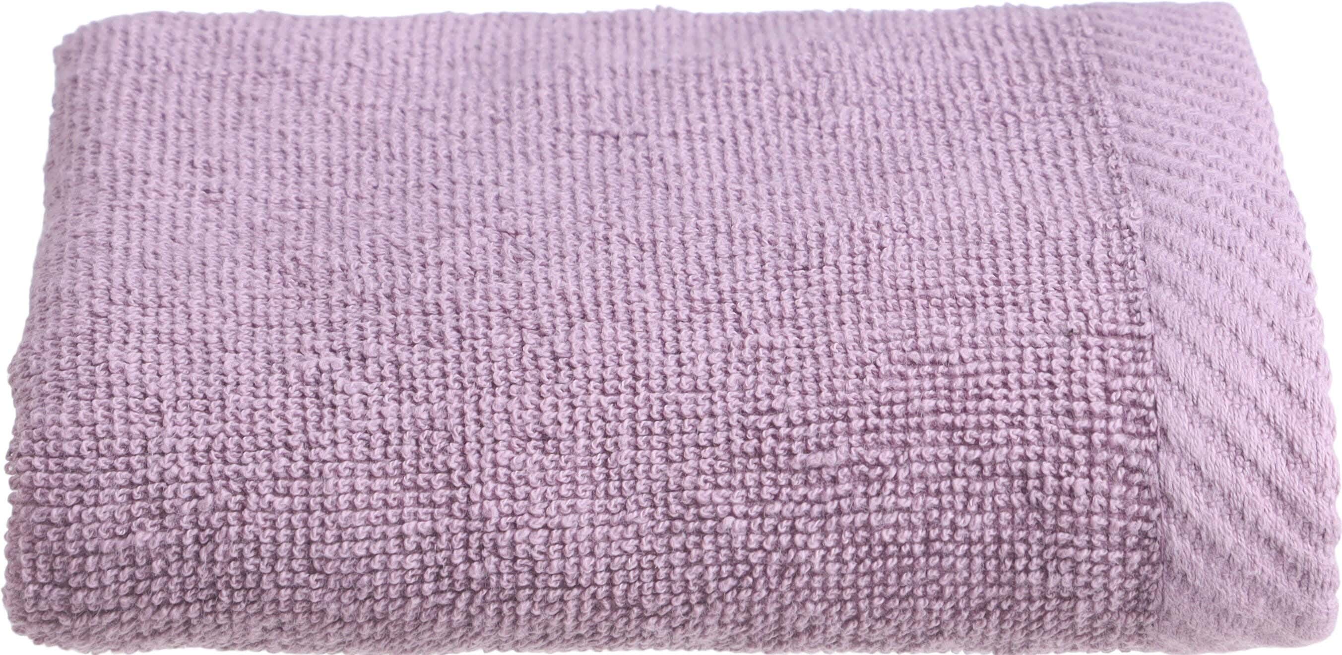 Nice Home Plain Cotton Towel, 30×50 cm, Approximately 100 grm - Mauve