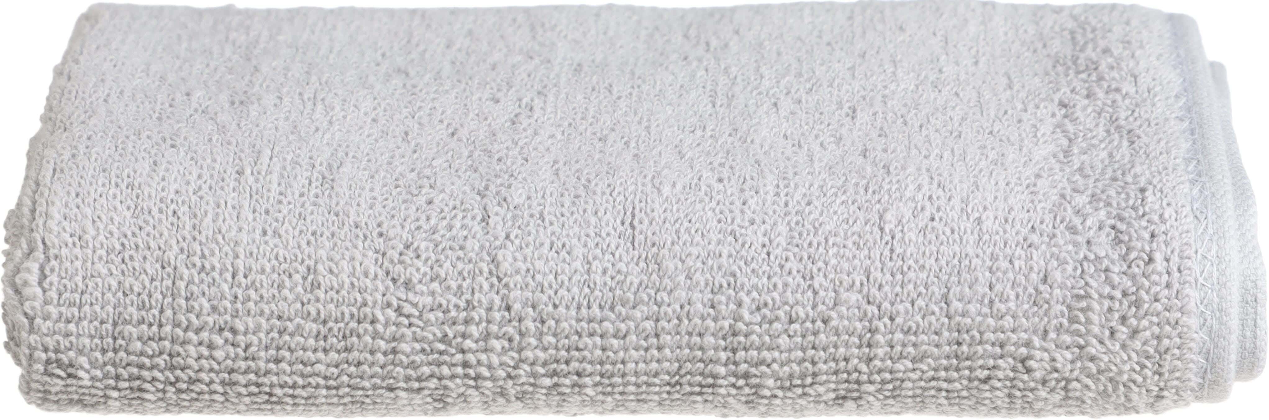 Nice Home Plain Cotton Towel, 30×50 cm, Approximately 100 grm - Light Grey