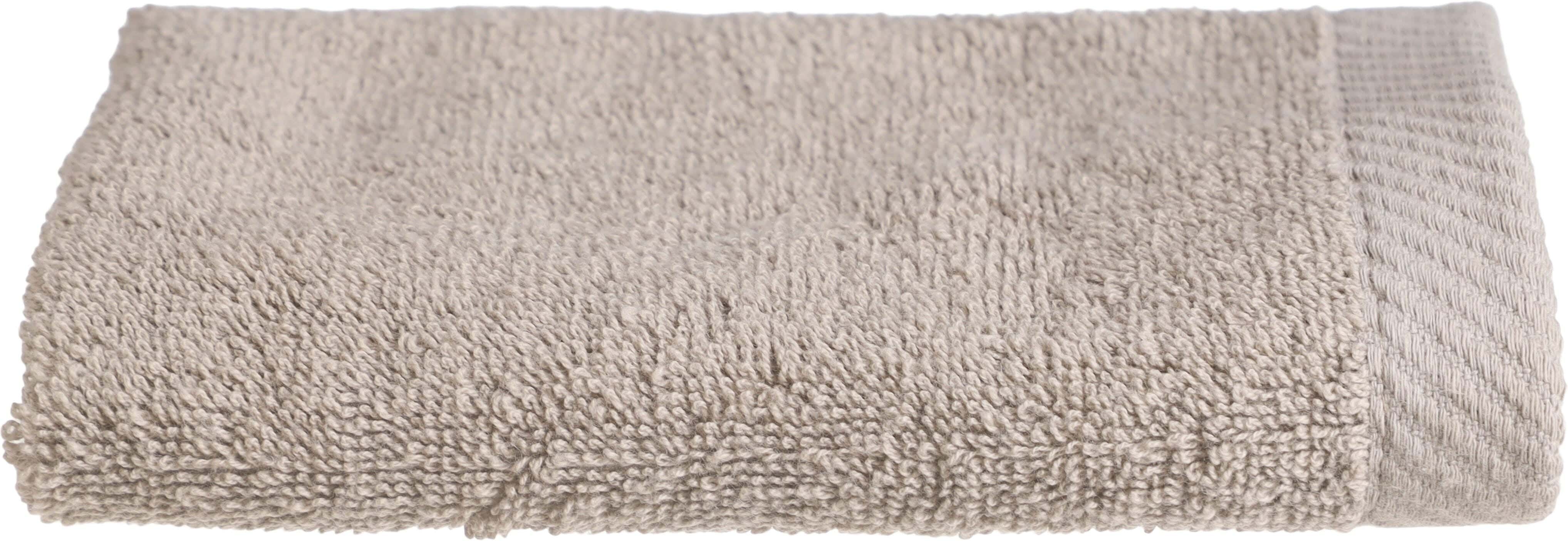 Nice Home Plain Cotton Towel, 30×30 cm, Approximately 70 grm - Coffee