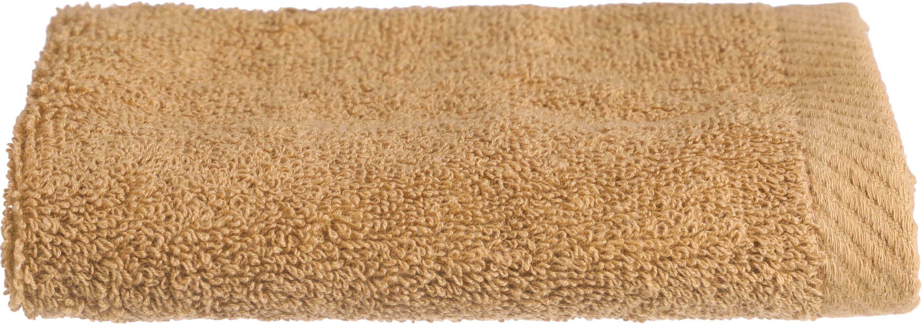 Nice Home Plain Cotton Towel, 30×30 cm, Approximately 70 grm - Havana