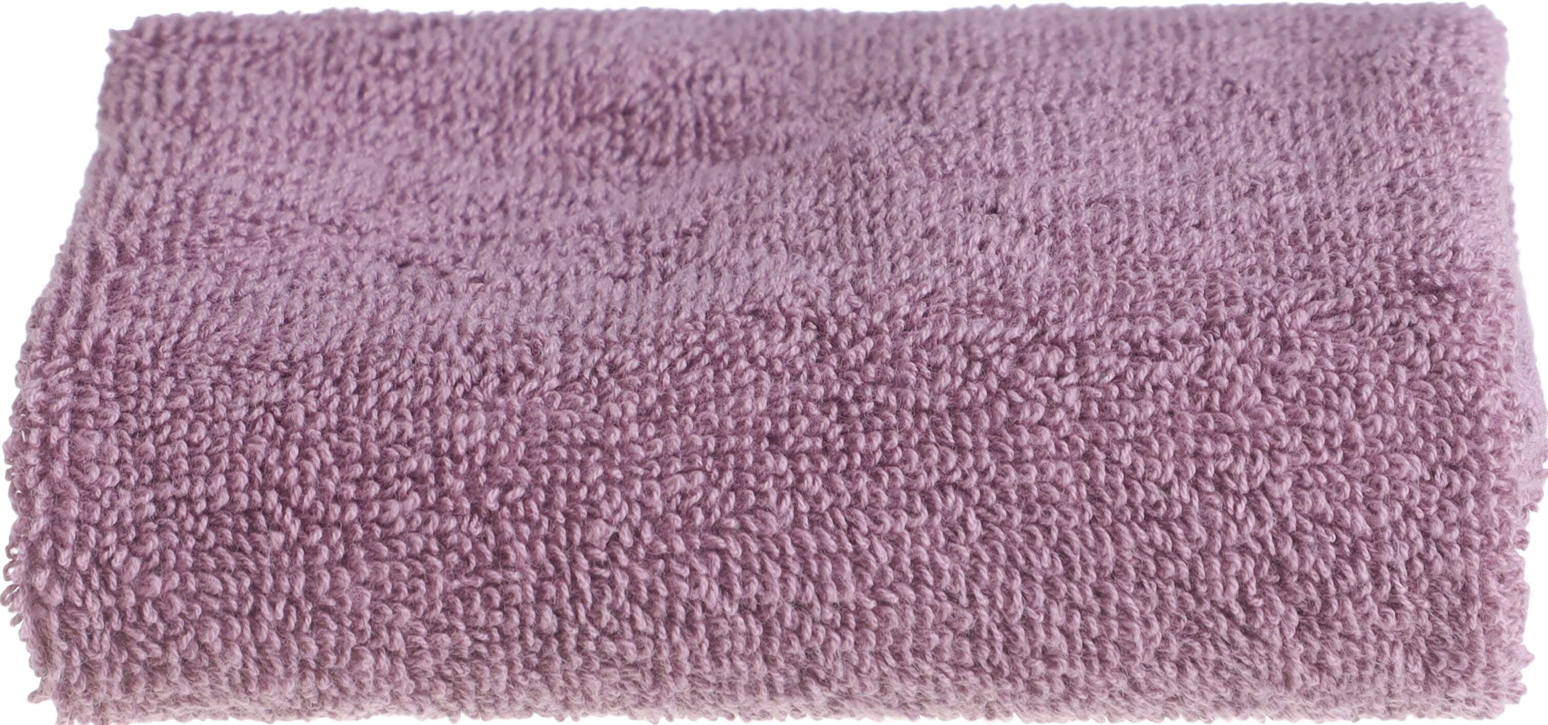 Nice Home Plain Cotton Towel, 30×30 cm, Approximately 70 grm - Mauve