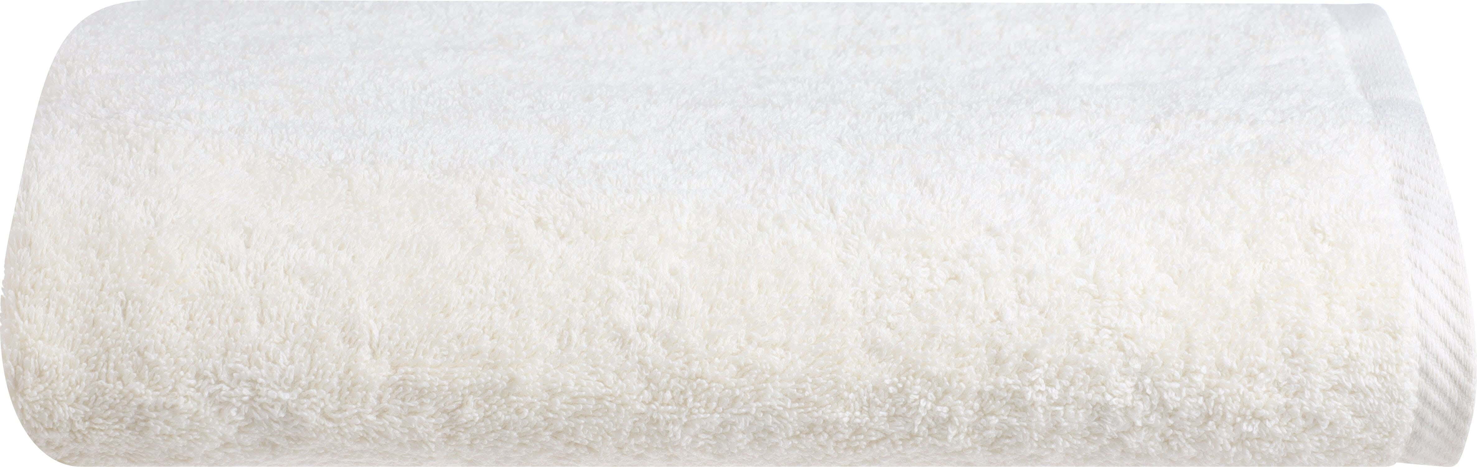 Nice Home Plain Cotton Bath Sheet , 70×140 cm, Approximately 610 grm - Off White