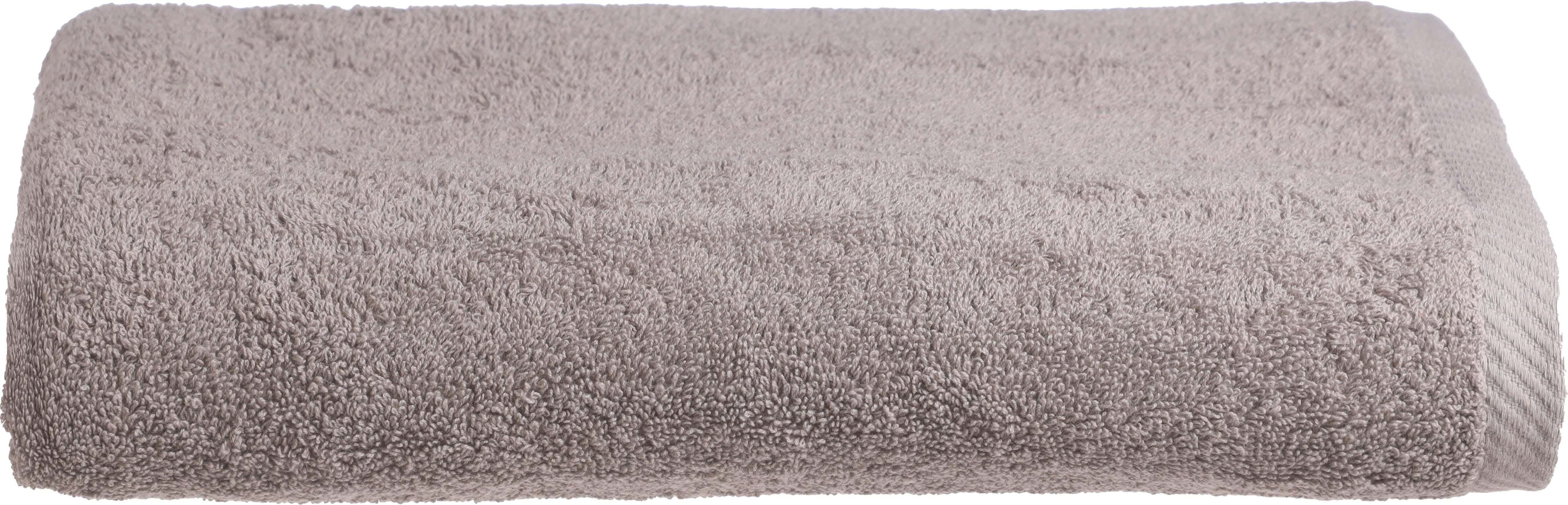 Nice Home Plain Cotton Bath Sheet , 70×140 cm, Approximately 610 grm - Coffee