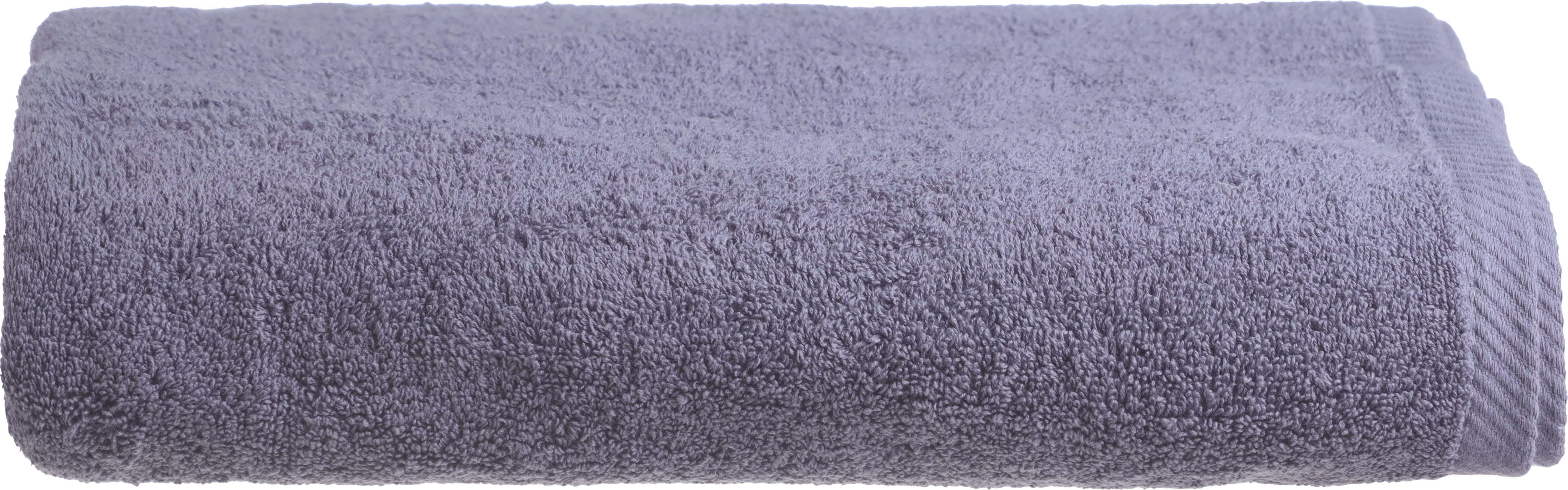 Nice Home Plain Cotton Bath Sheet, 70×140 cm, Approximately 610 grm - Dark Grey