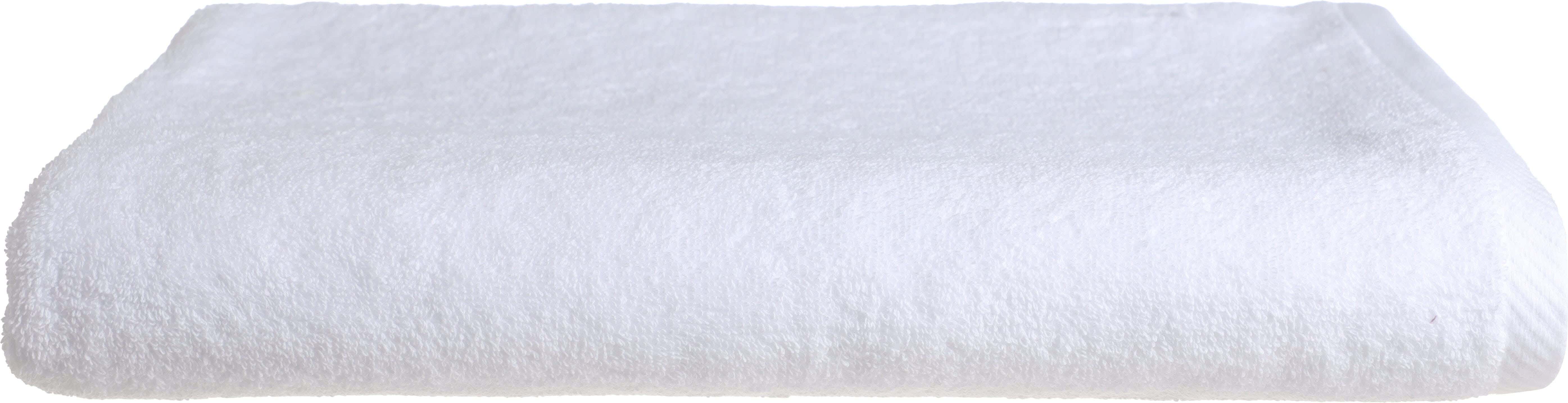 Nice Home Plain Cotton Bath Sheet , 90×150 cm, appro×imately 825 grm - White
