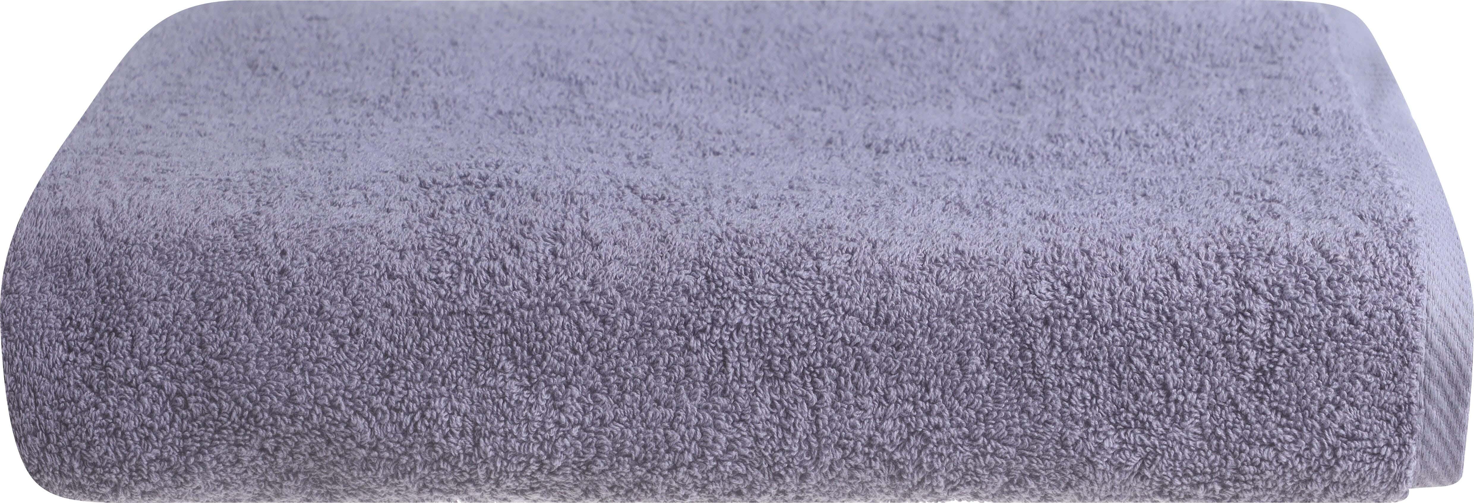 Nice Home Plain Cotton Bath Sheet , 90×150 cm, appro×imately 825 grm - Dark Grey