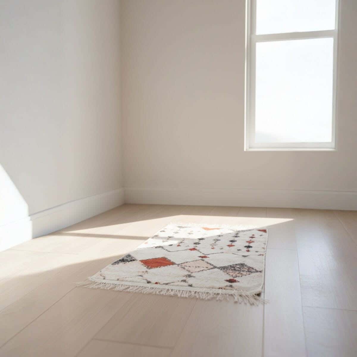 Doormat Velvet with Dots Back, 50×70 cm, approximately 350 grm - Multicolor