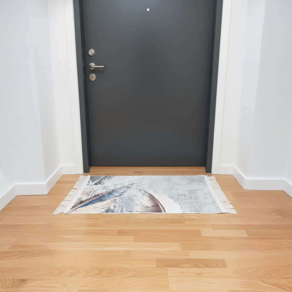 Doormat Velvet with Dots Back, 50×70 cm, Approximately 350 grm - Multicolor