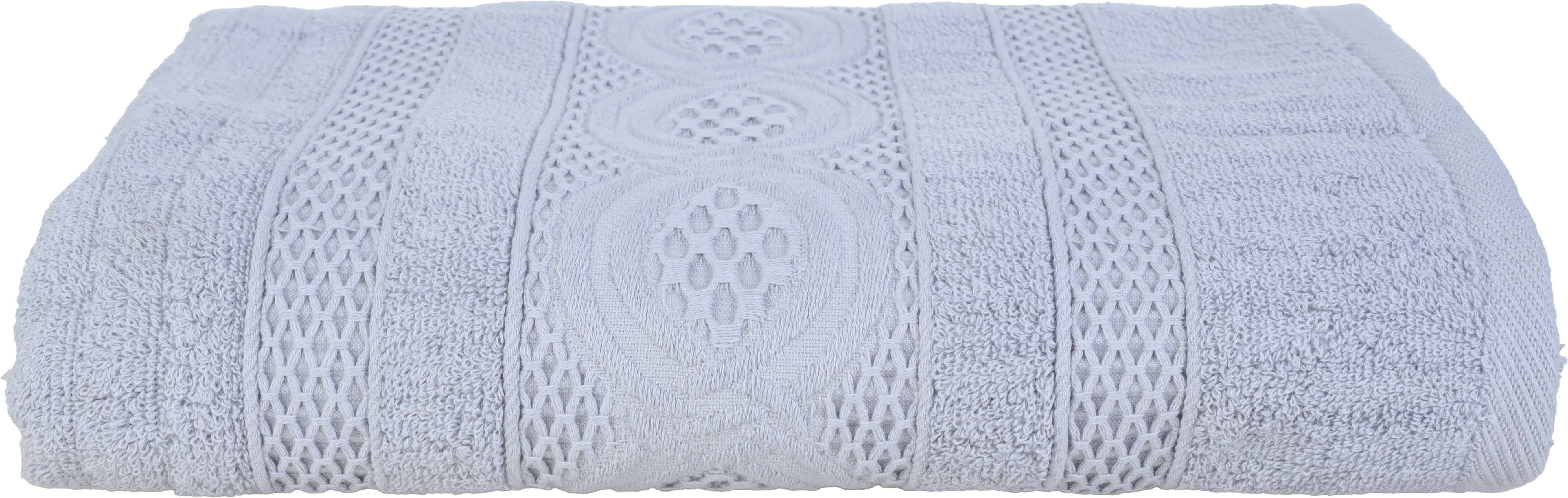 Plain Cotton Towel, 70×140 cm, 580 grm approximately - Grey