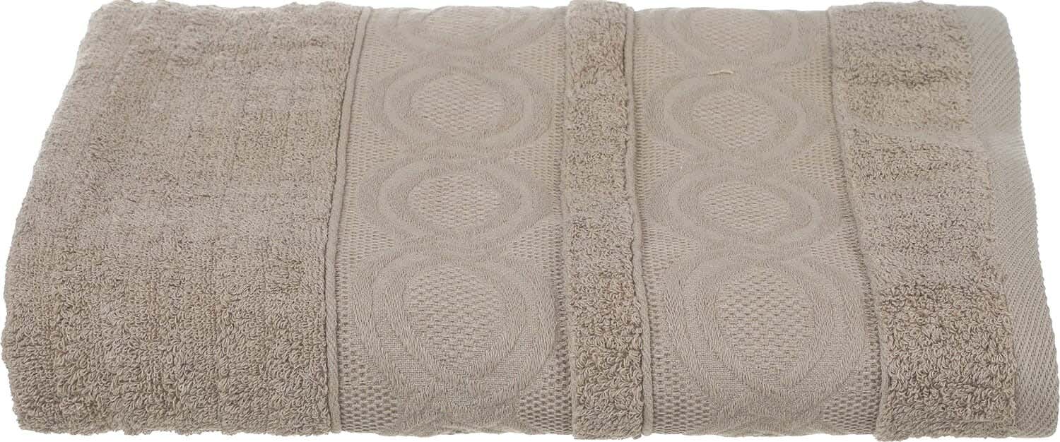 Plain Cotton Towel, 90×165 cm, Approximately 950 grm - Coffee