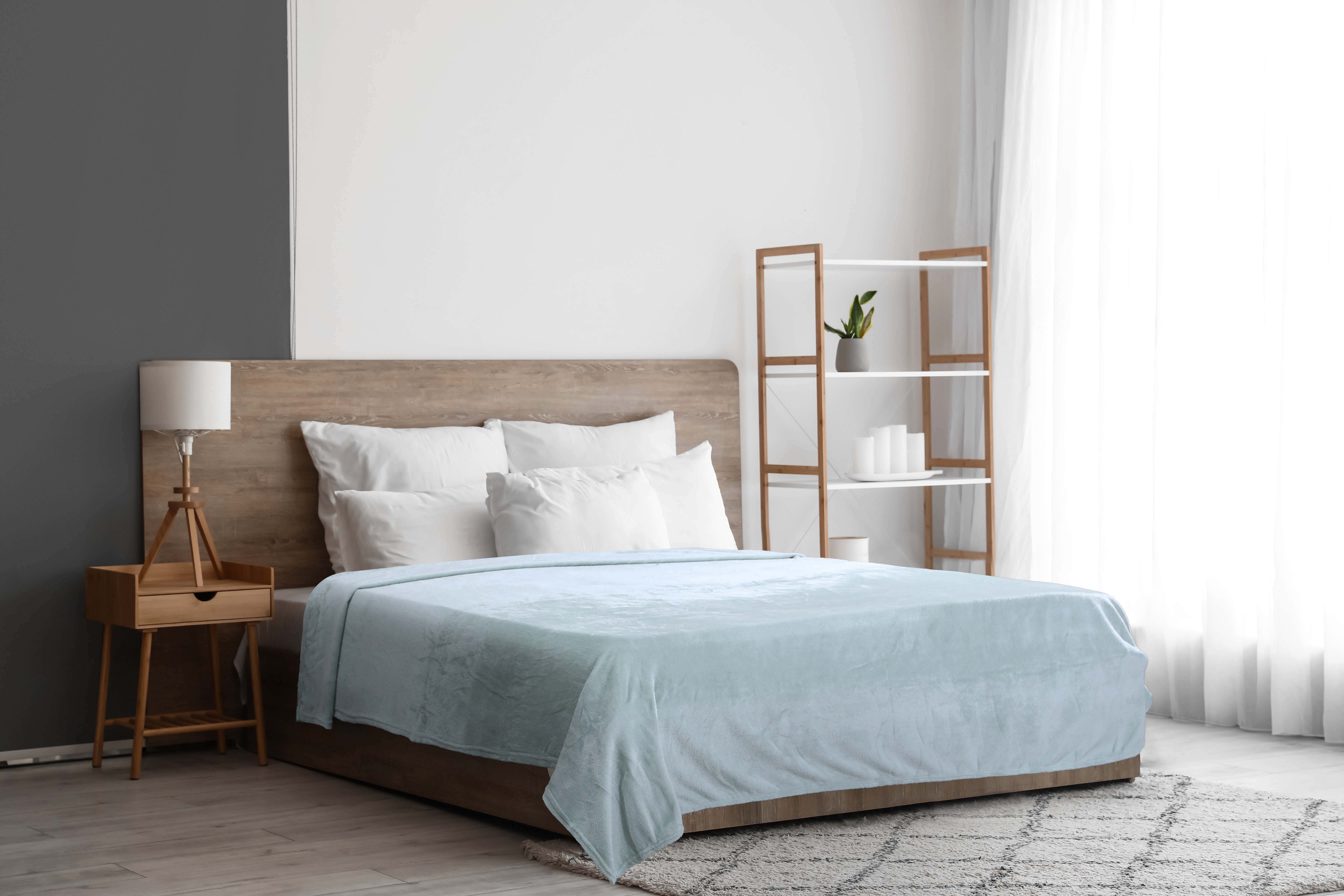 Nana Secret Velvet Blanket, 220×240 cm, 800 gm - Olive