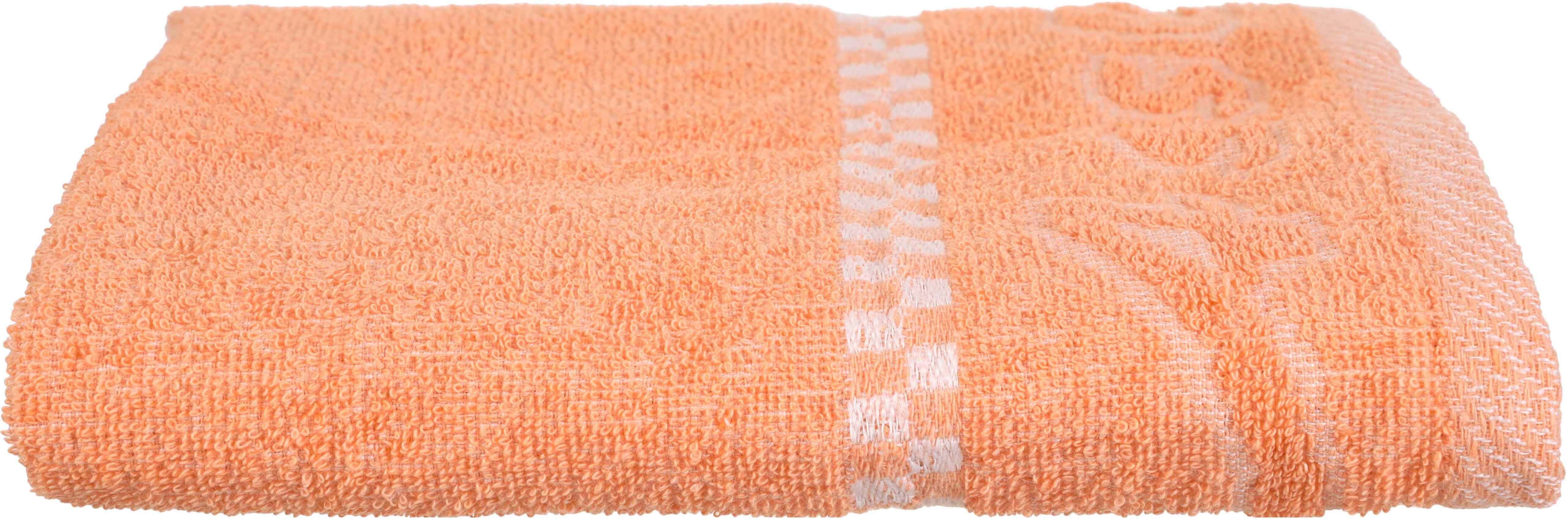 Cotton towel, 50×100 cm, approximately 200 grm - Orange