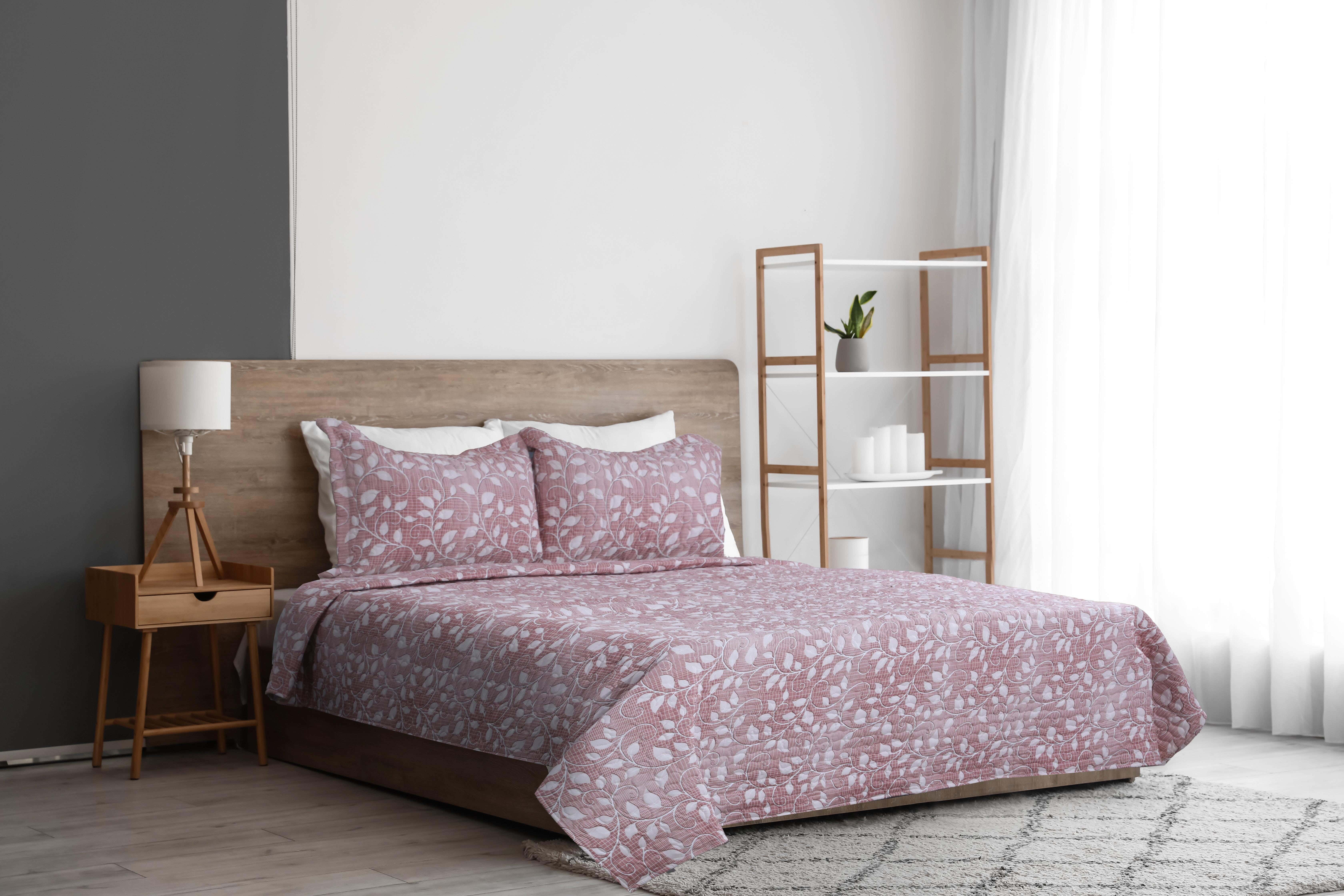 Raha Cotton Comforter Set, 3 Pieces, 220×240 cm, 2800 gm - Cashmere