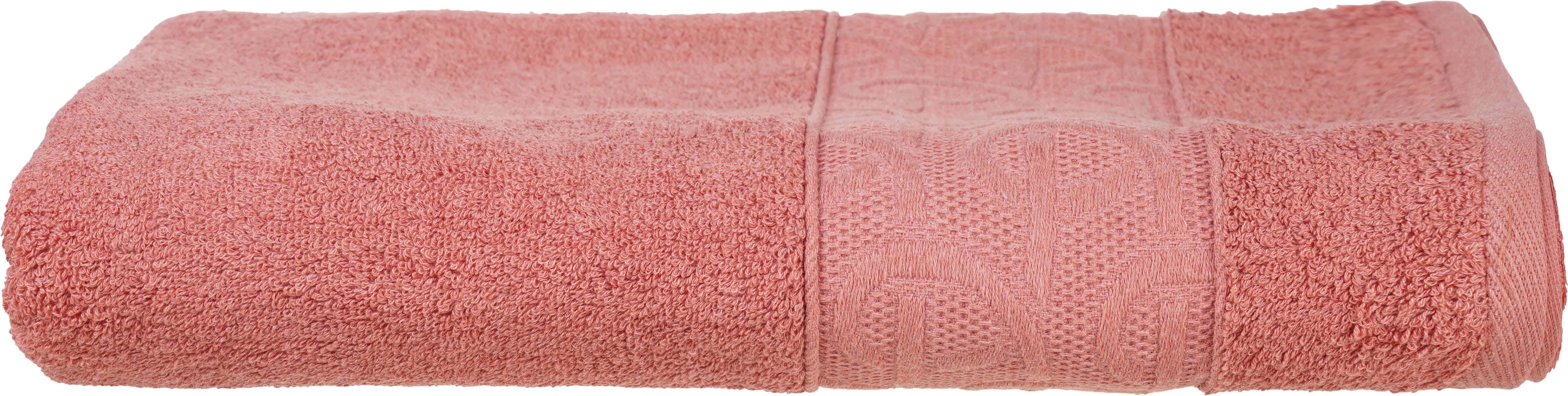 Plain Cotton Towel, 90×165 cm, Approximately 950 grm - Havana