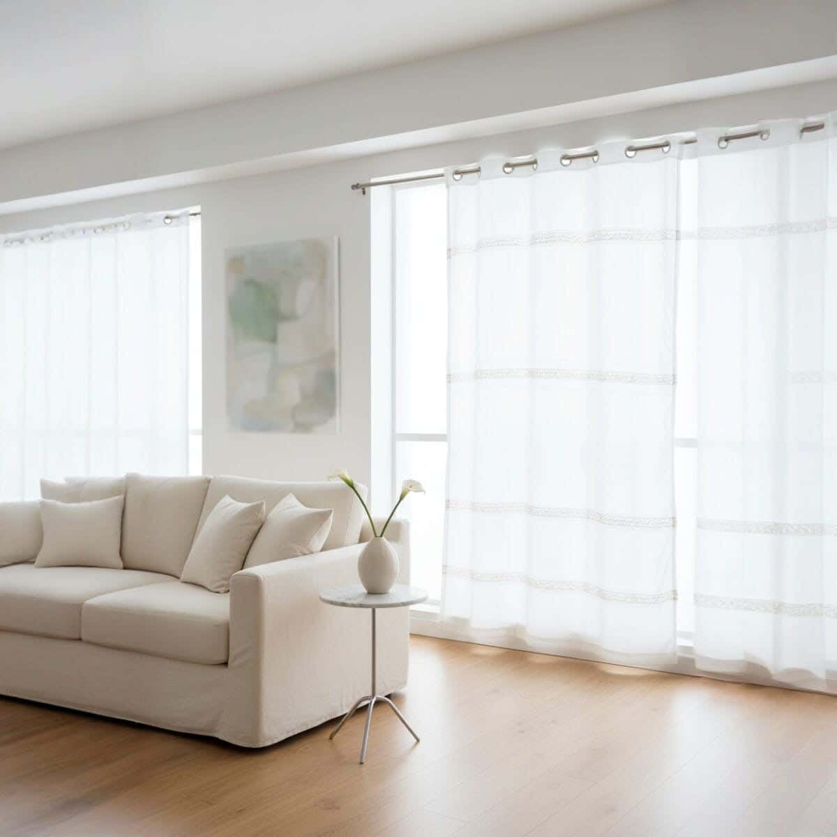 Nageh Tex Linen curtain, 135×250 cm, Approximately 450 grm - Coffee ( 1 piece )
