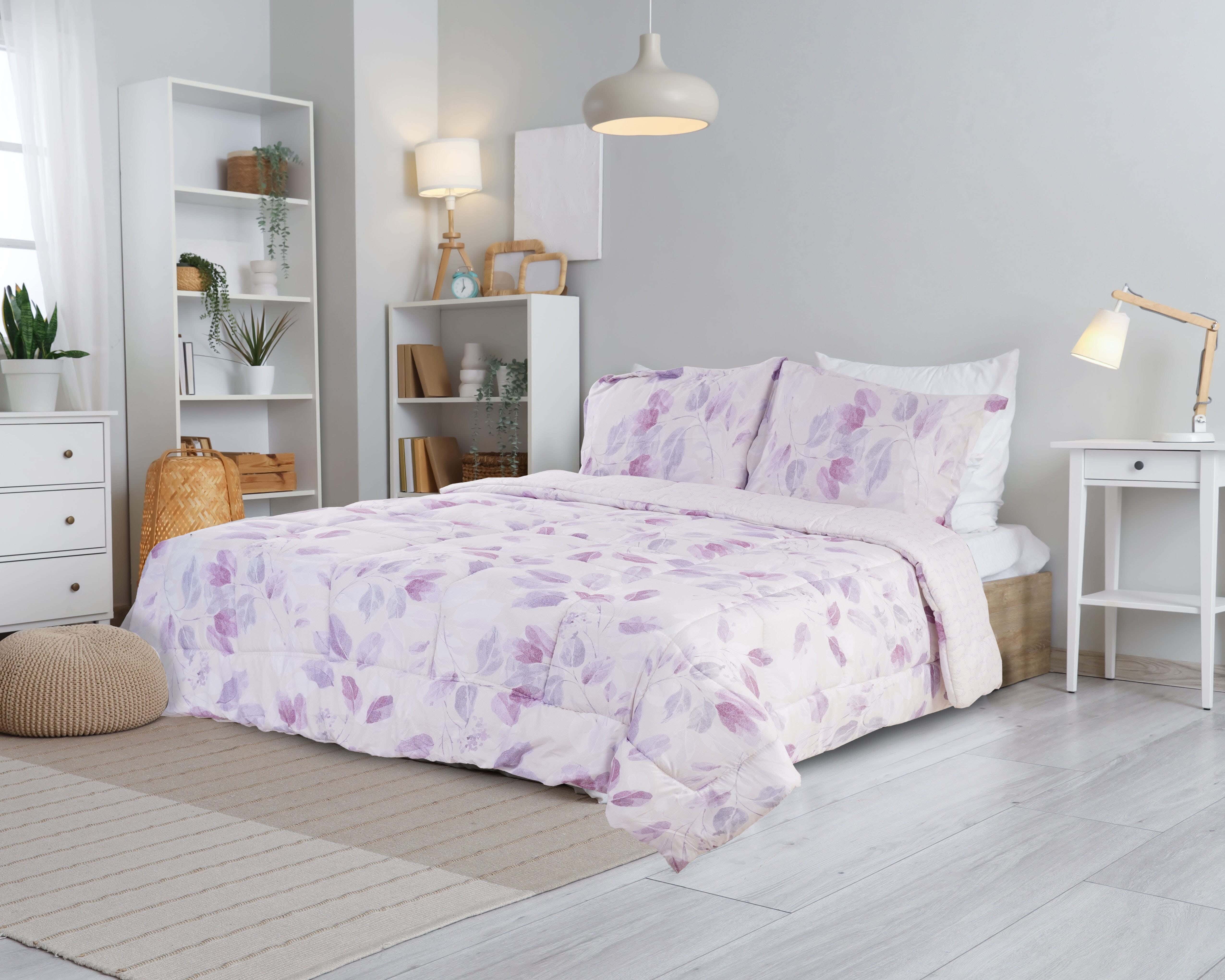 Morano Prestige Microfiber Quilt Set, 3 Pieces, 230x250 cm, 3800 gm - Multicolor