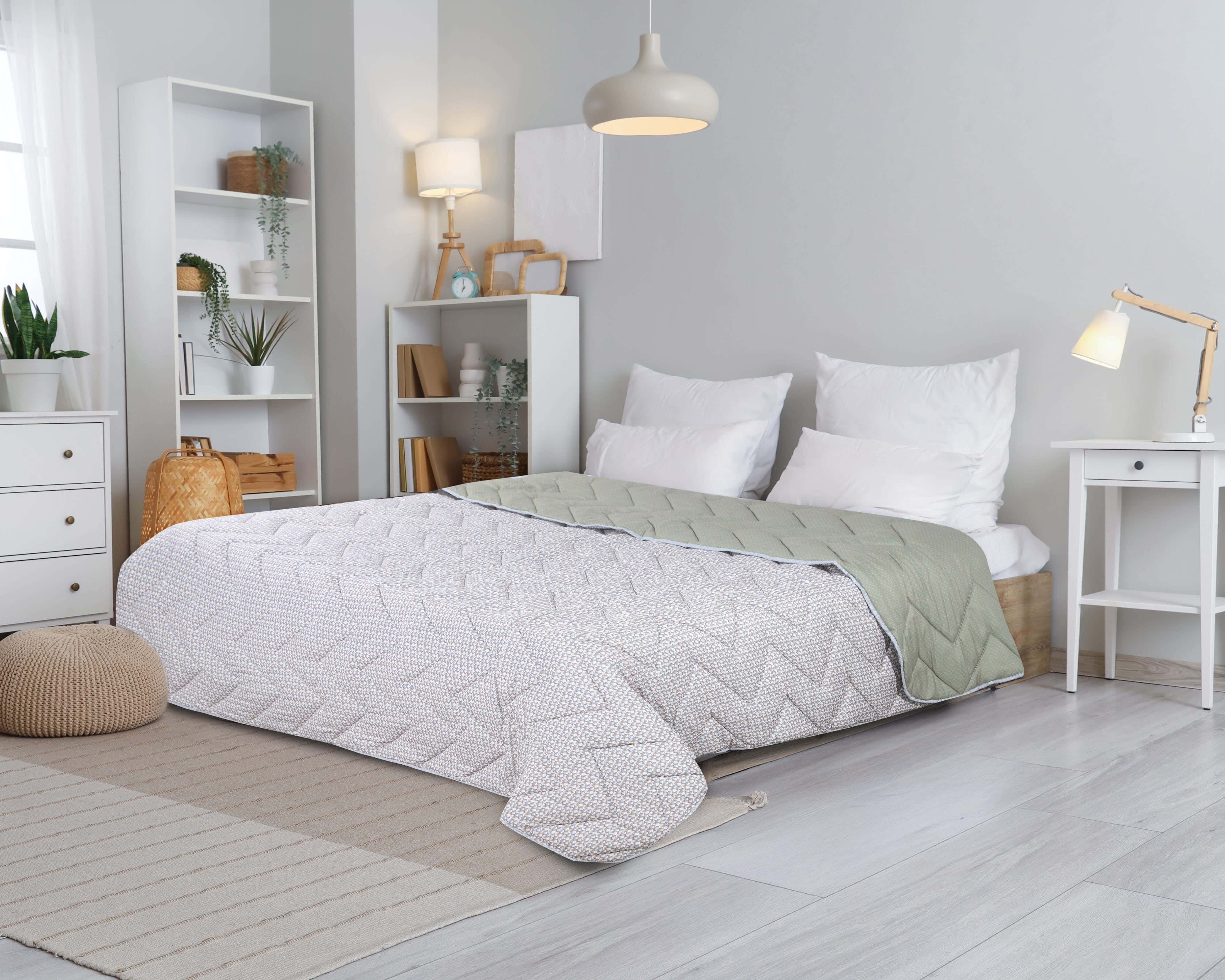 Napoli Microfiber Quilt, 230x250 cm, 2450 gm - Multicolor