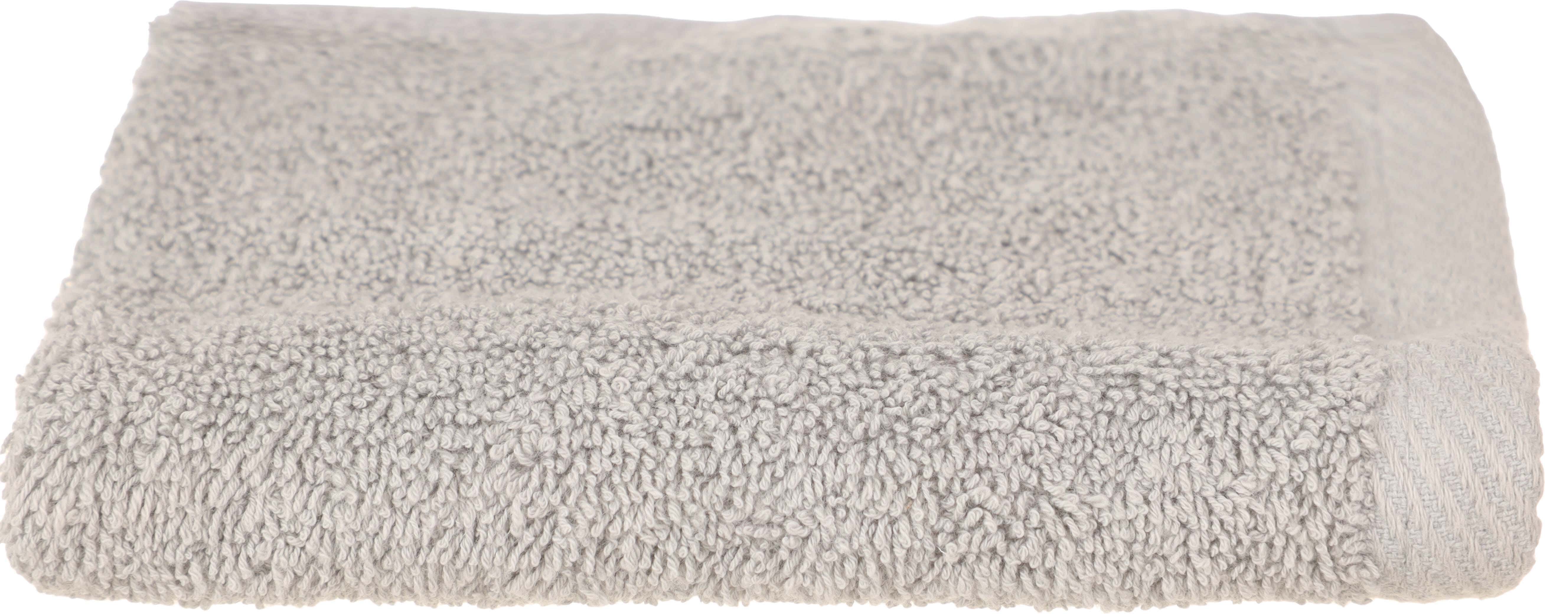 Cotton Plain Towel, 50×30 Cm, 100 grm - Grey