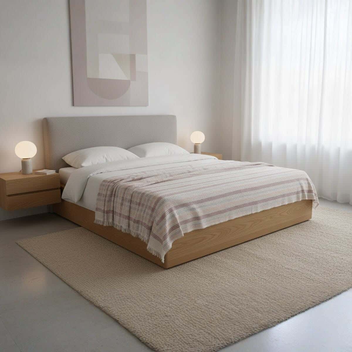 Al Maamoun Jacquard Comforter, 220×240 cm, 1660 gm - Multicolor