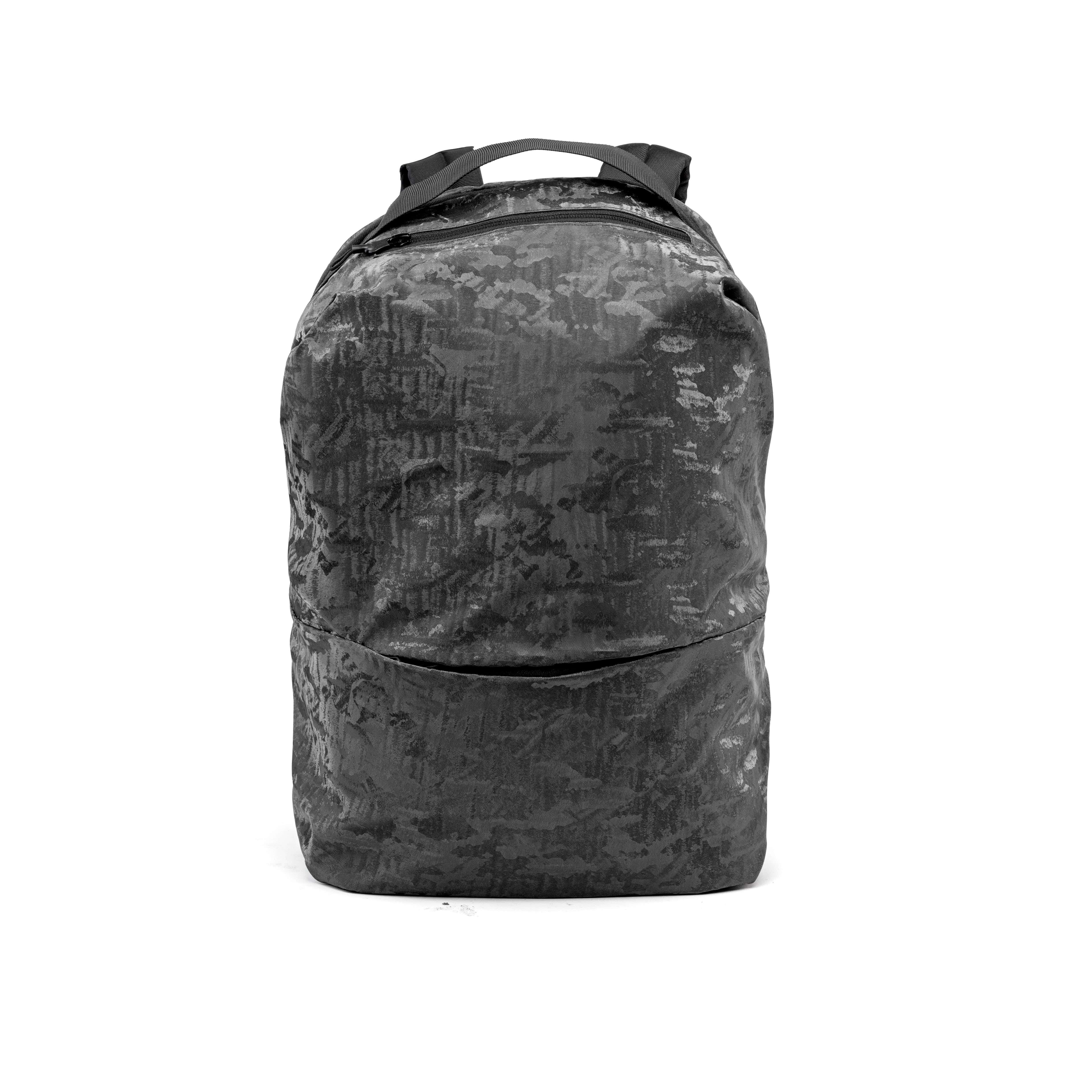 Lupo bianco Polyester Laptop Bag, 3 Zippers, 16 Inch - Black