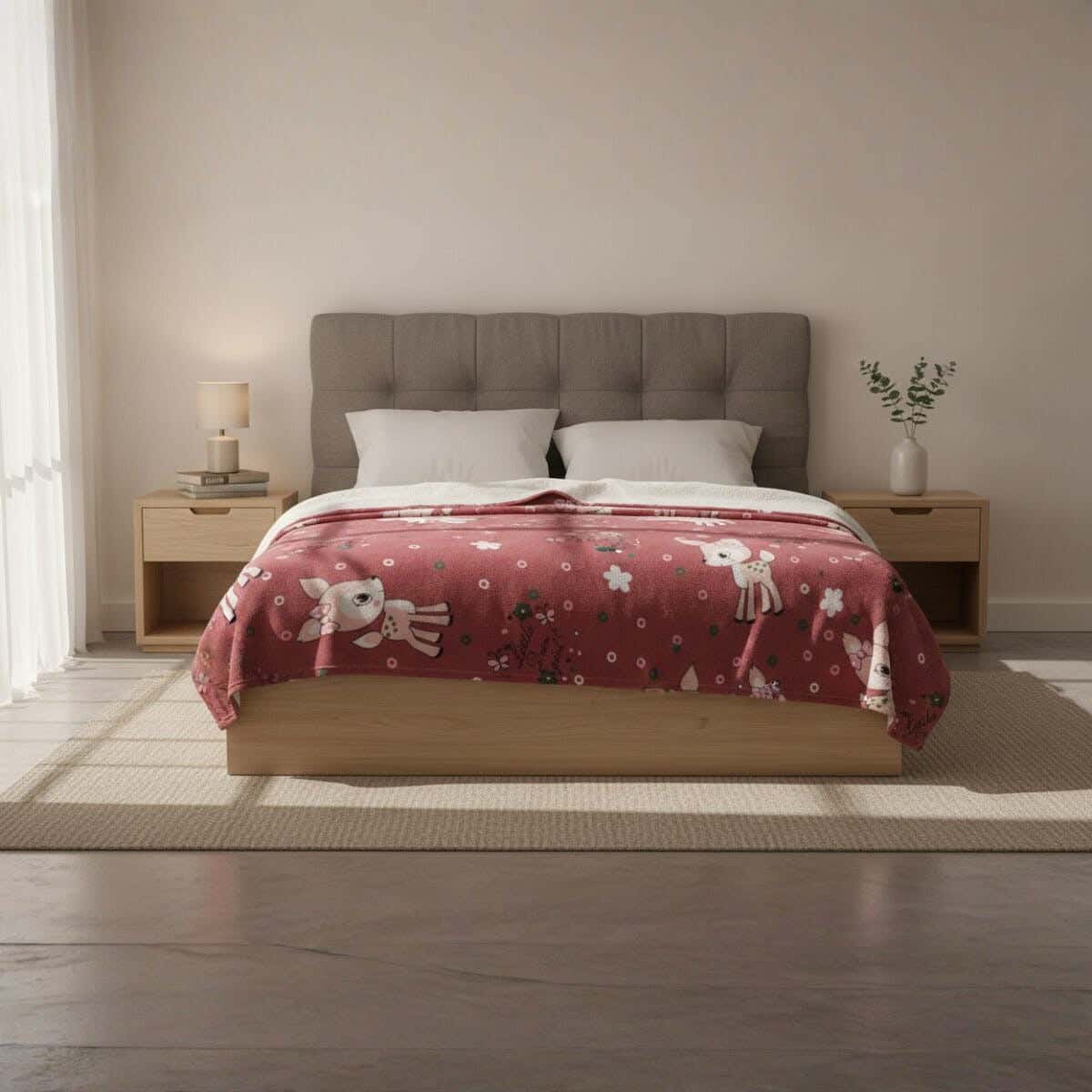 Nana Secret Velvet Bed Heater, 220x150 cm, 470 gm