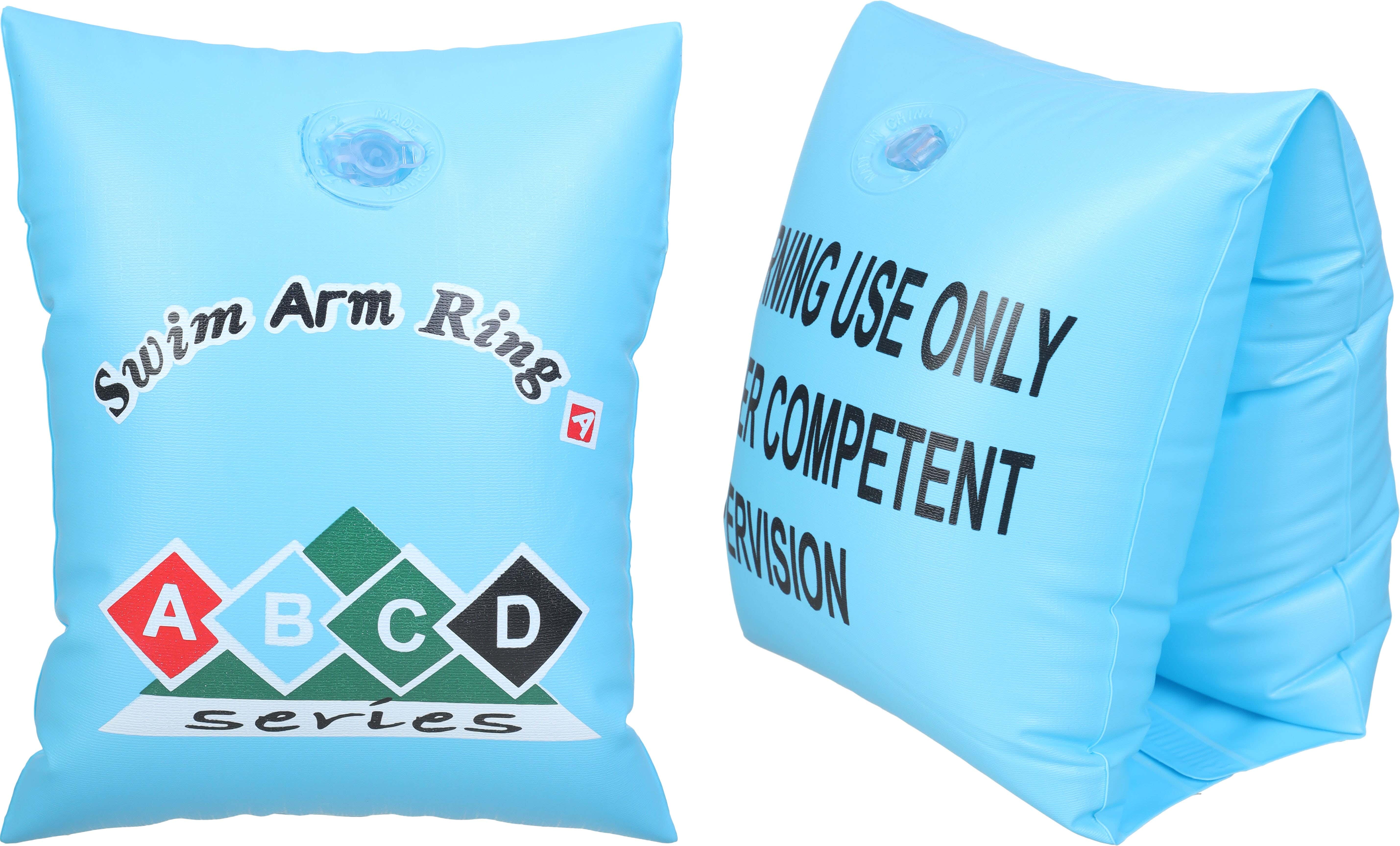 Falmer Plastic Swim Armbands, 2 Pieces, Size M - Light Blue