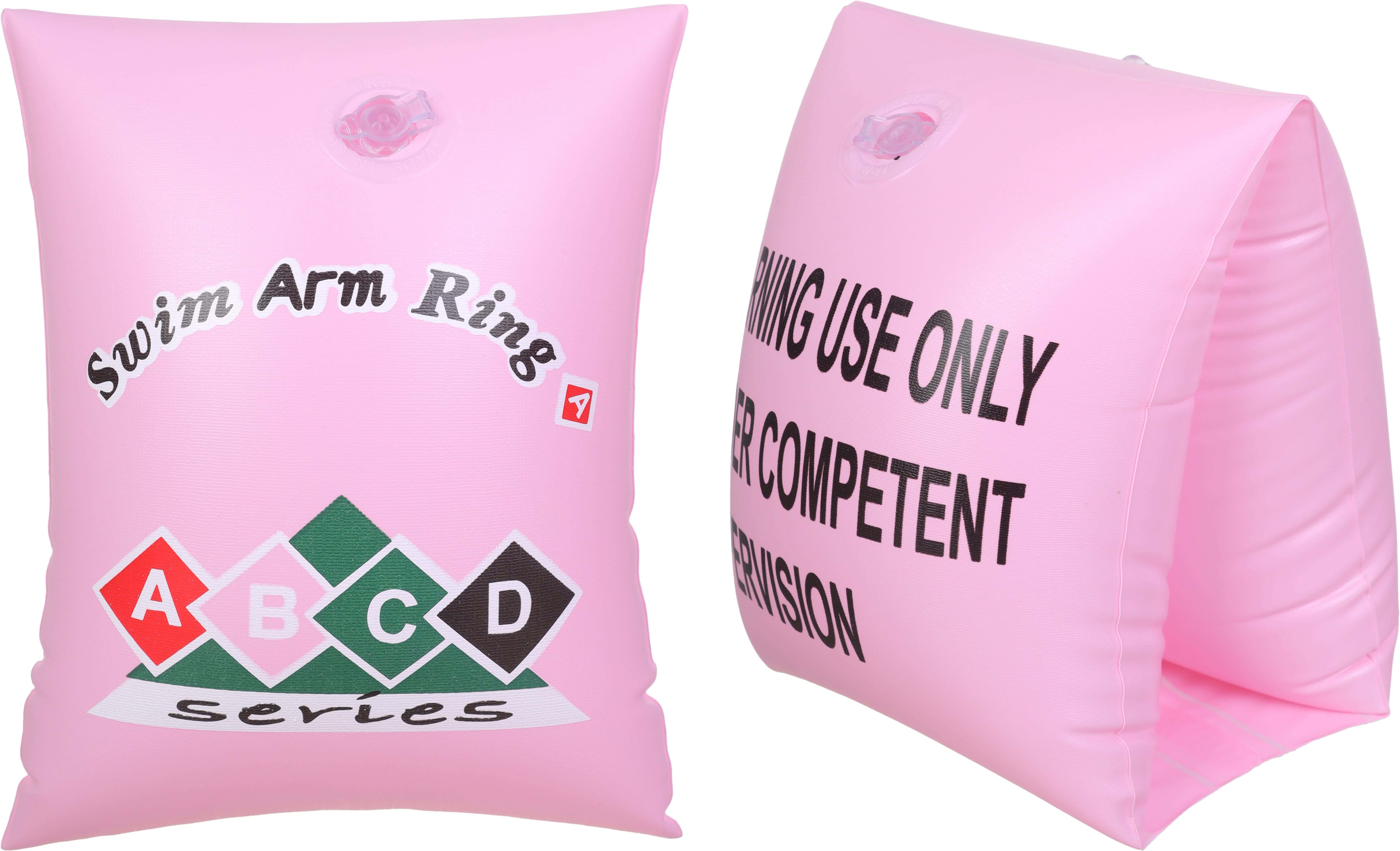 Falmer Plastic Swim Armbands, 2 Pieces, Size M - Pink