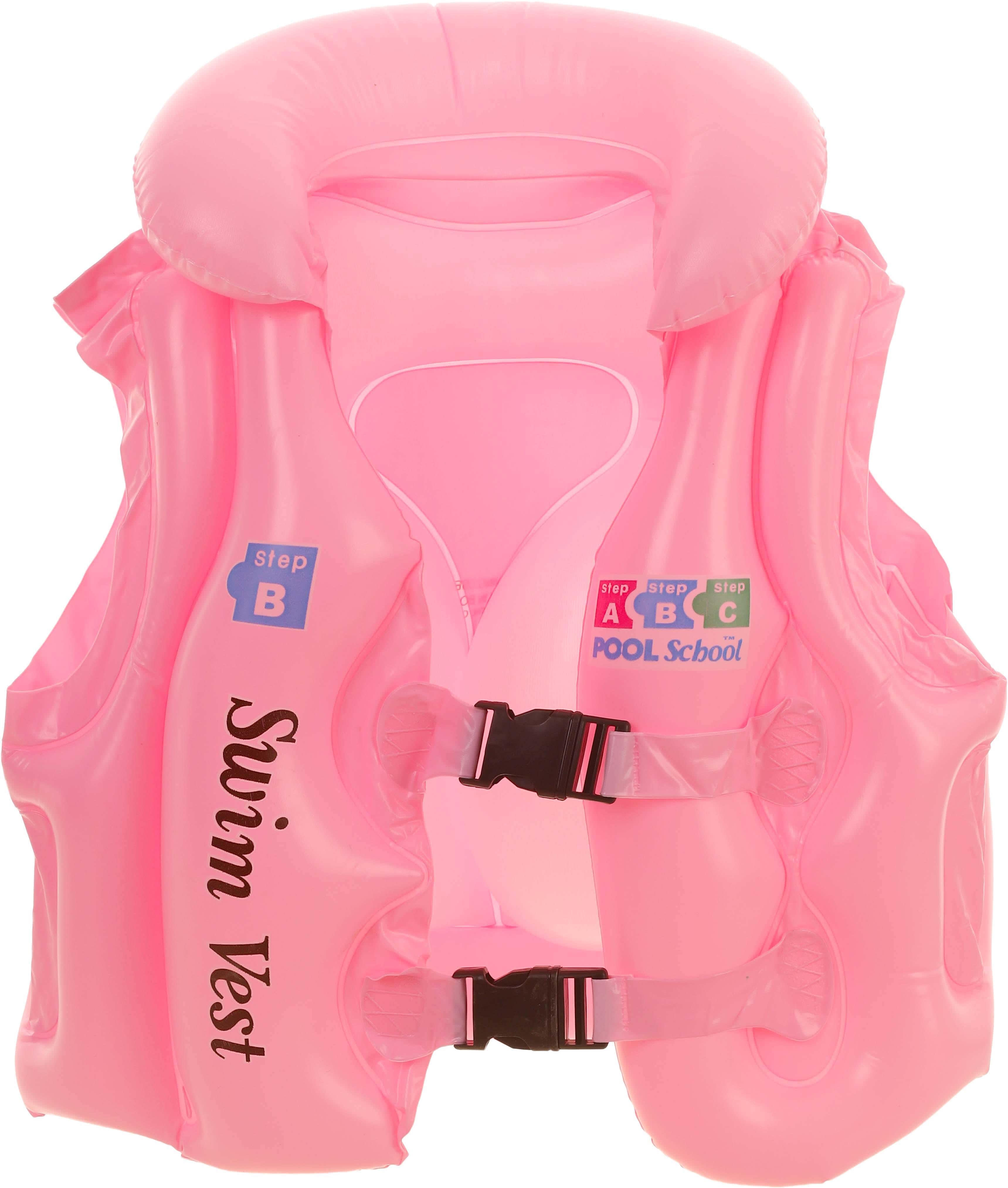 Falmer Plastic Life Jacket For Kids, Size M - Rose