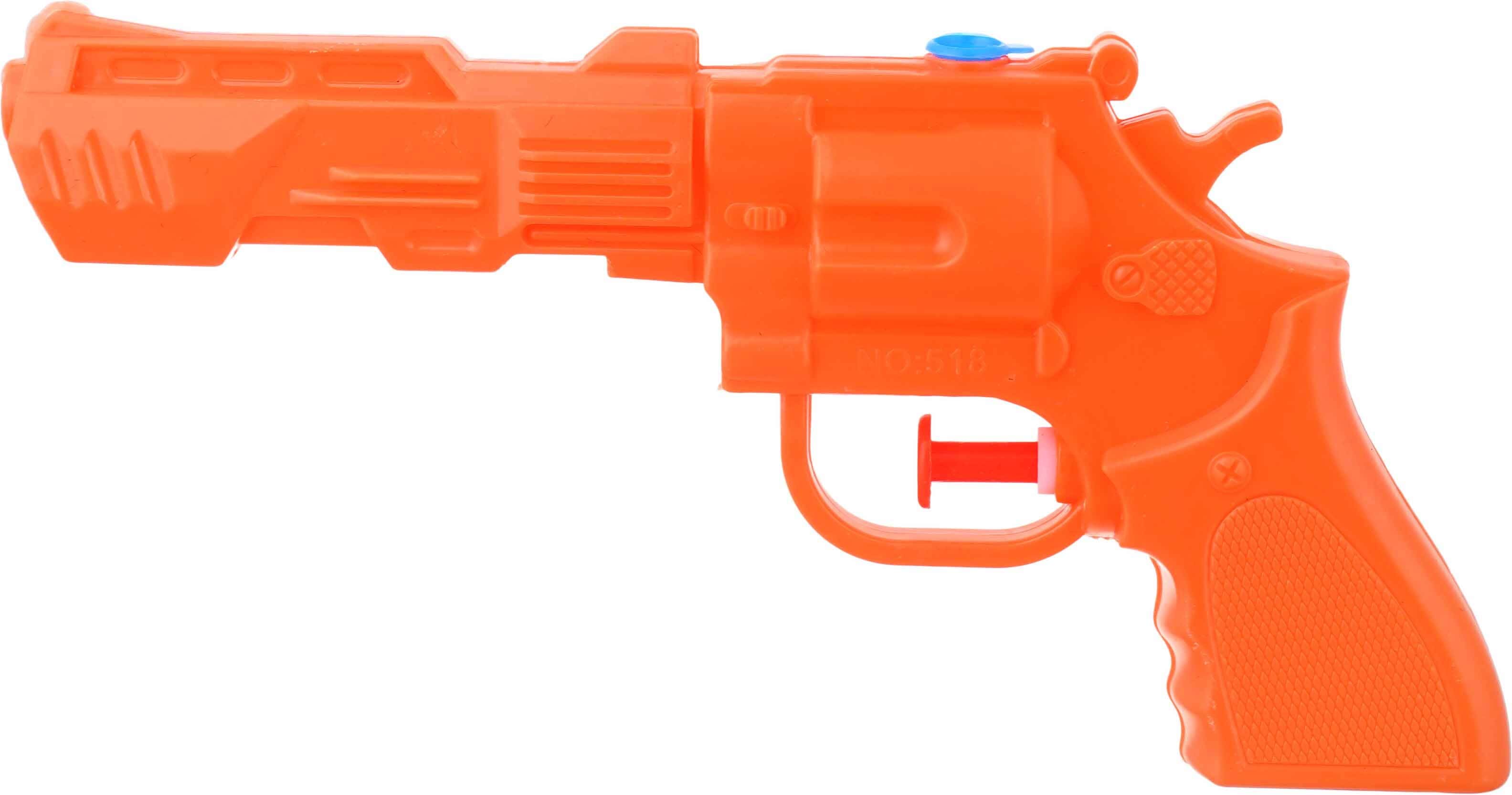 Plastic Water Gun Toy For Boys - Orange