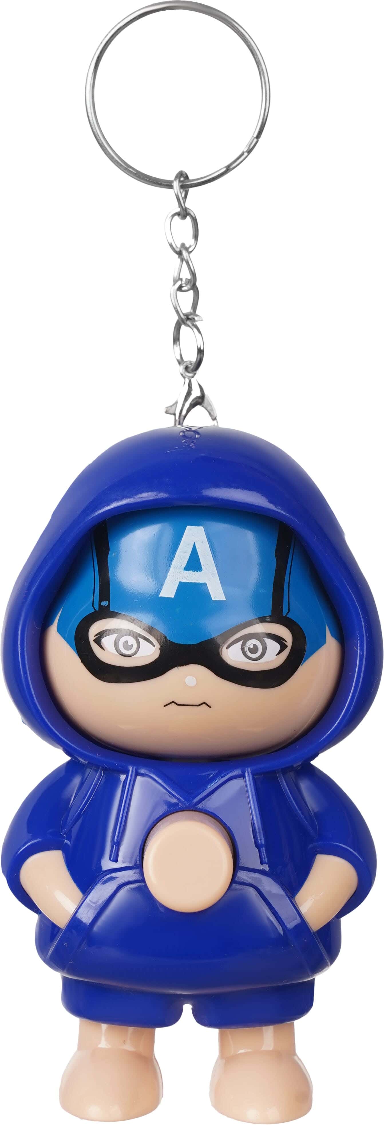 Plastic Rotating Medal Toy, 10 cm - Blue Beige