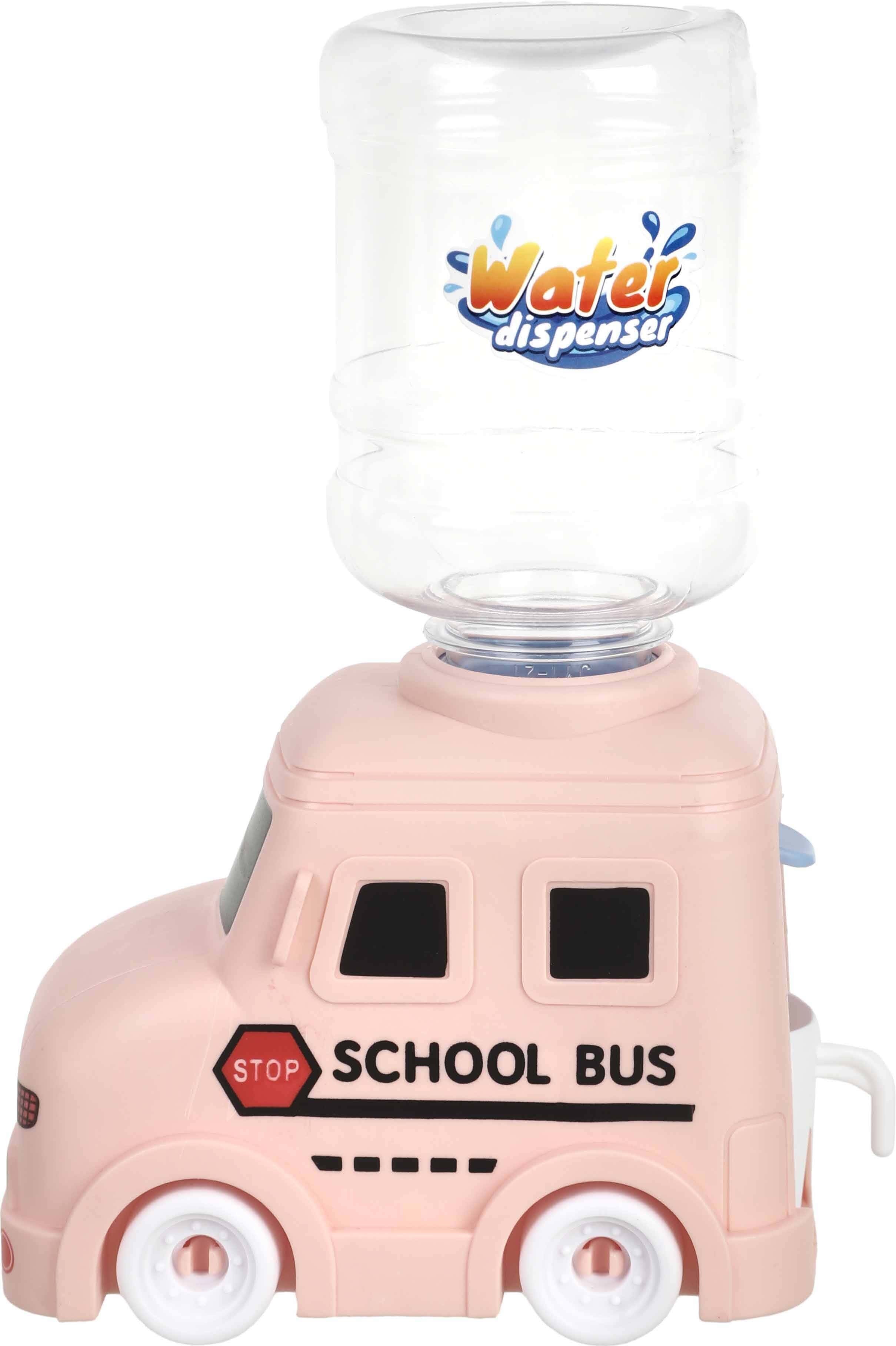 Plastic Car Shaped Water Cooler Toy - Rose