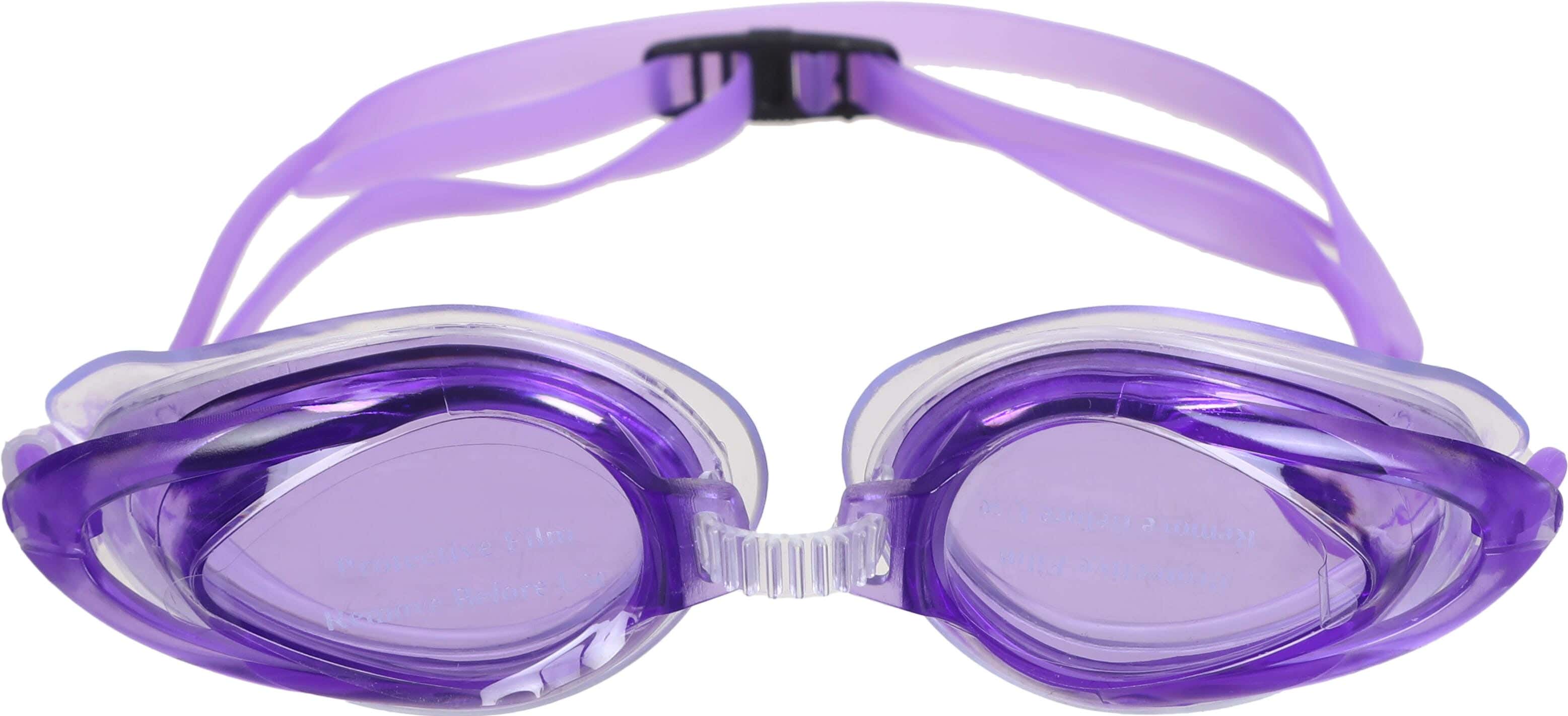 Plastic Swimming Goggles For Kids, with case - Mauve