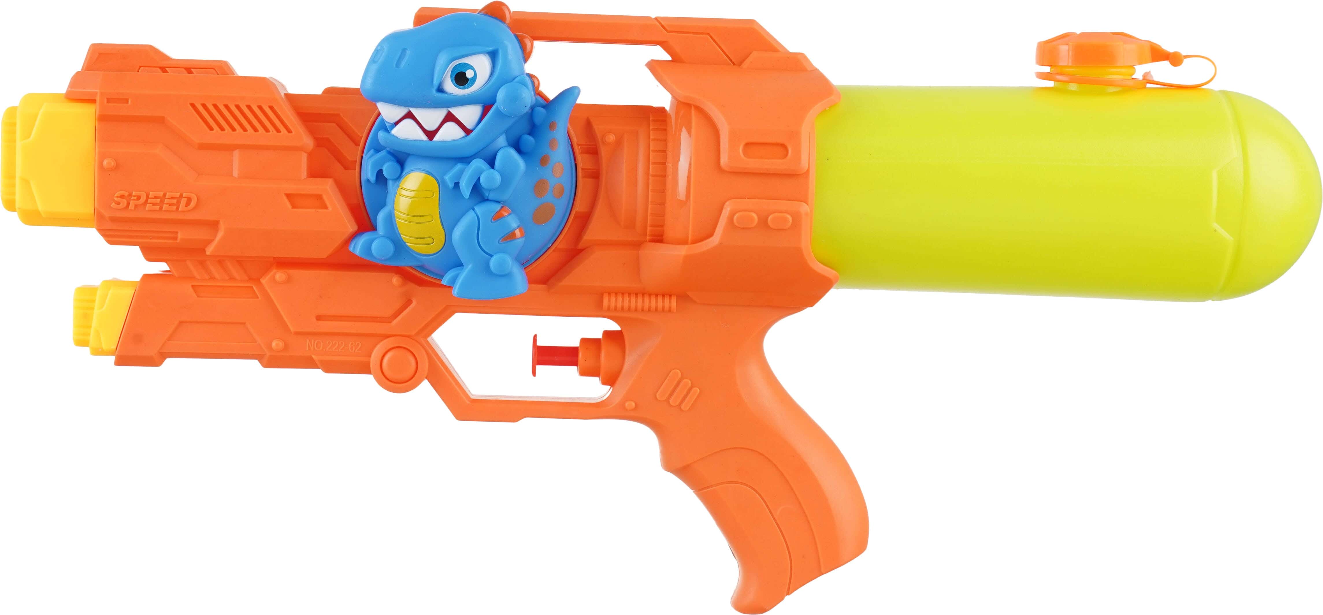 Plastic Water Gun Toy for Kids, 34 cm - Multicolor