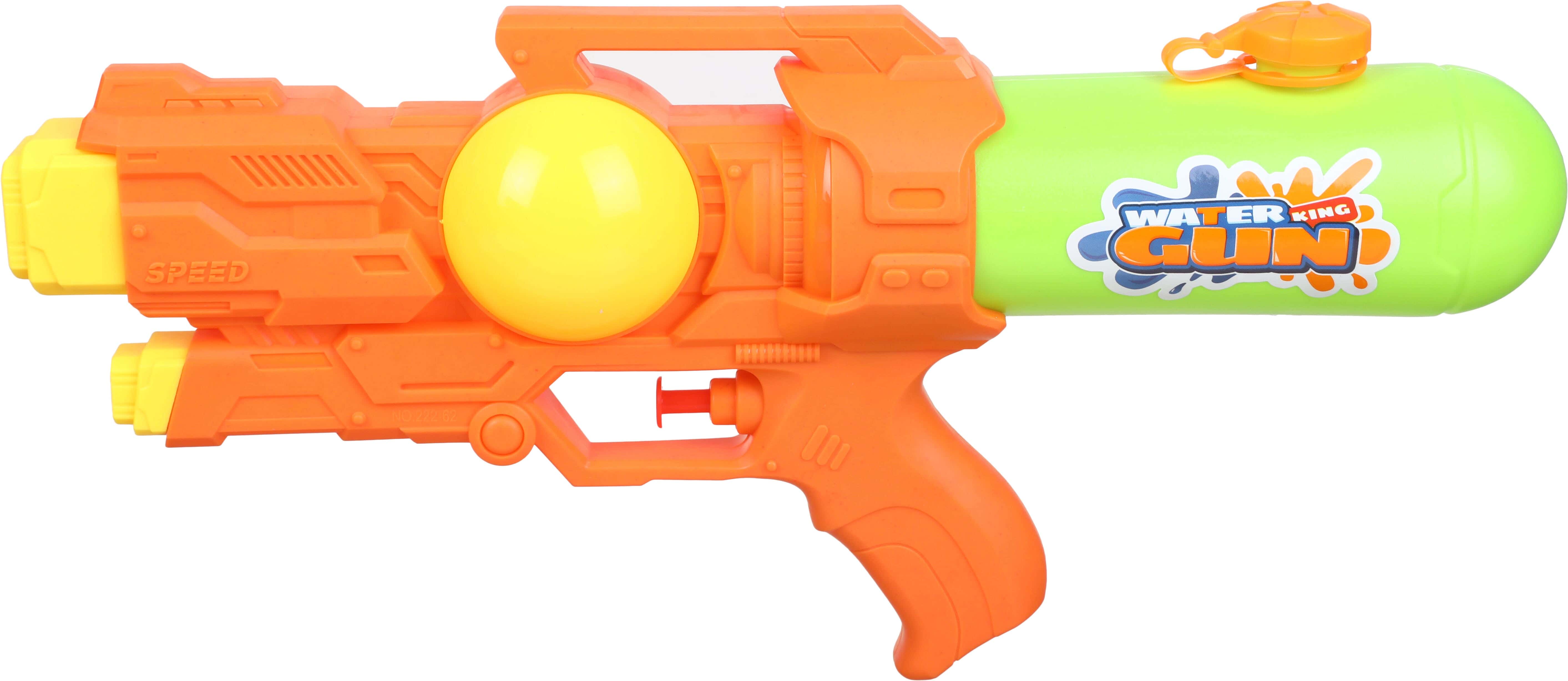 Plastic Water Gun Toy for Kids, 34 cm - Multicolor