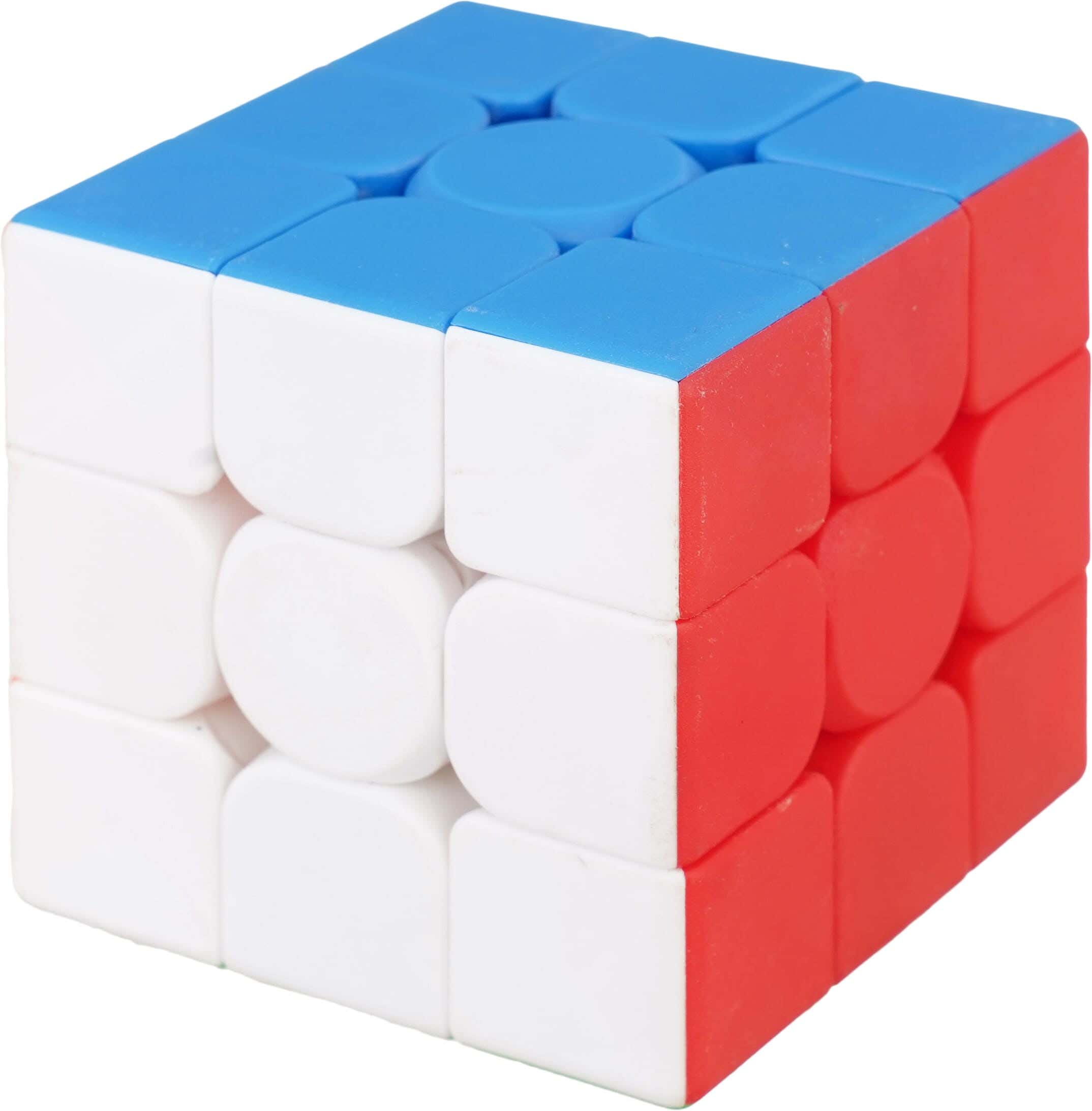 Plastic Rubik's Cube Toy - Multicolor