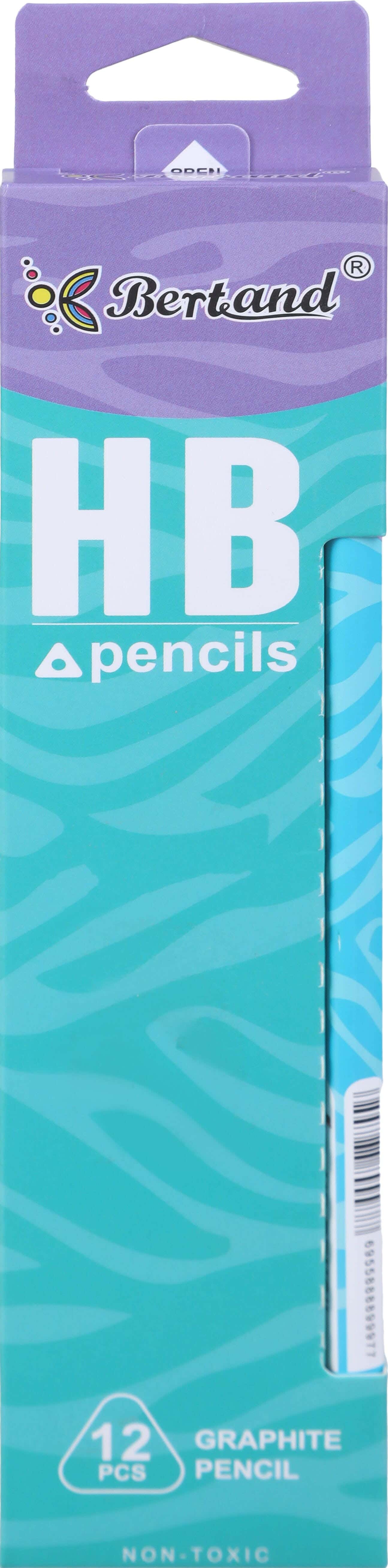 Bertand pencil set, 12 pencils - Turquoise