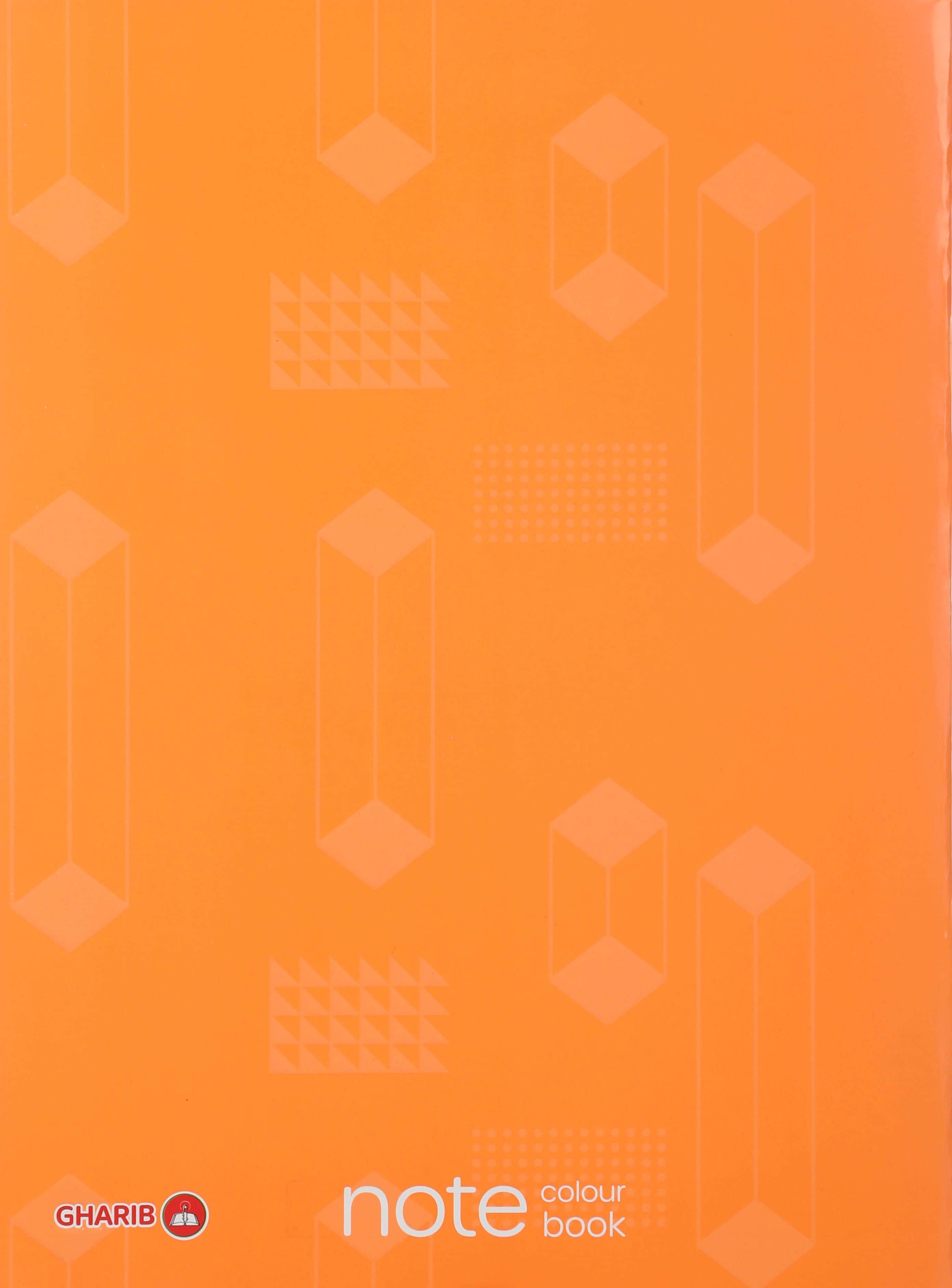 Lined notebook, 60 sheets, A4 - Orange