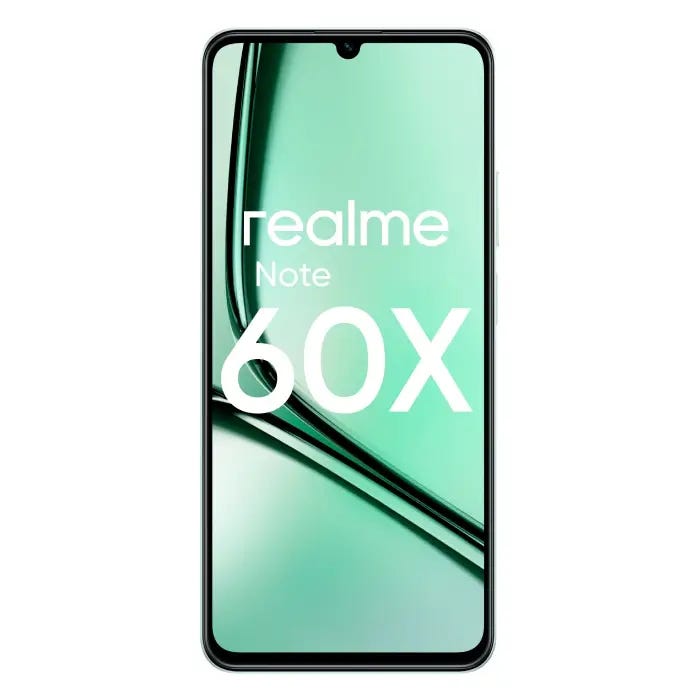 Get Realme Note 60X Mobile Phone, Dual Sim, 64GB, 3 GB Ram, 4G LTE