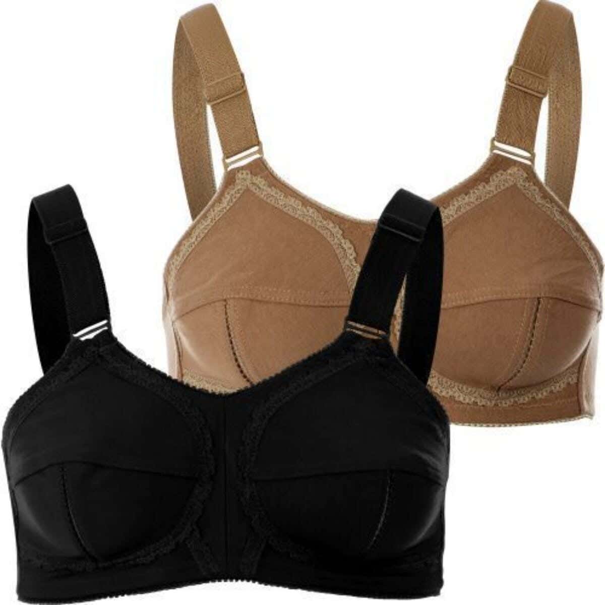 Women'S Lasso Fabric Bra Set, 2 Pieces