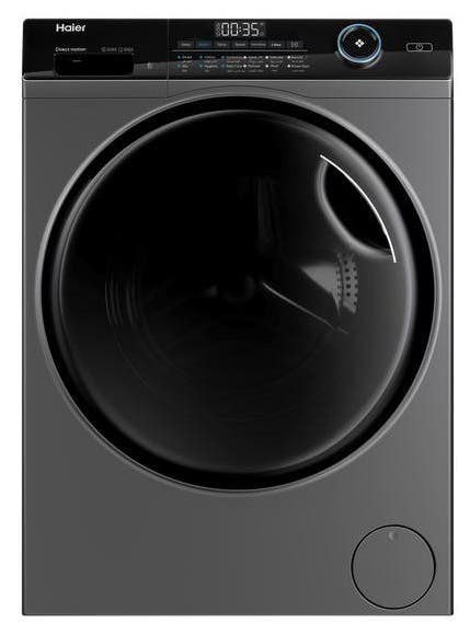 Haier HW80-B14959S6TU1 Front Loading Full Automatic Washing Machine, 8 Kg, 1400 Rpm, Inverter With Direct Drive Technology - Silver