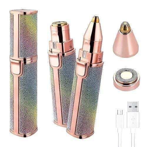 Other Flawless Brows Hair Remover Face Eyebwomen'S Eyebrow Trimmer - 2 In 1 Facial Hair Remover With Replaceable Headsrow - Electric Finishing Touch