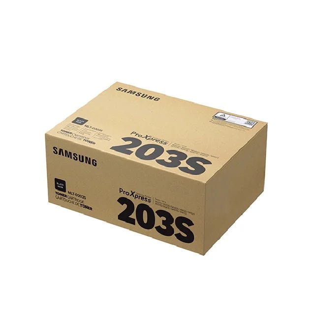 Samsung Laser Toner Cartridge, 203S, MLT-D203S - Black