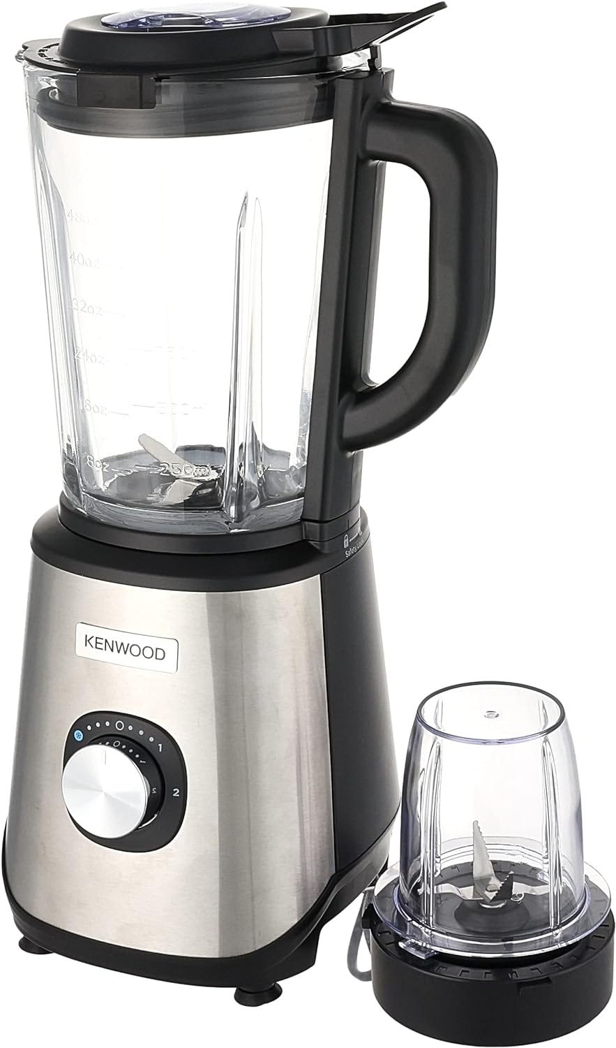 Kenwood BLM45.240SS Electric Blender, 1000 Watt, 2 Liter - Silver