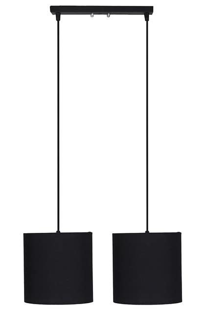 Modern Ceiling Chandelier, 80x40x40 cm - Black