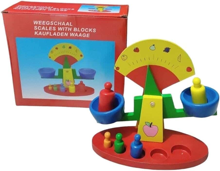 Alsafwa W11-4 Shoulder Scale Toy, 2 Pieces - Multicolor