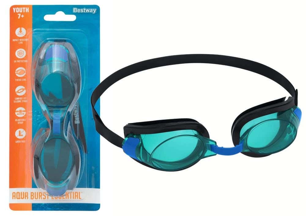 Bestway Swimming Goggles, For Children, Ages 7 And Up