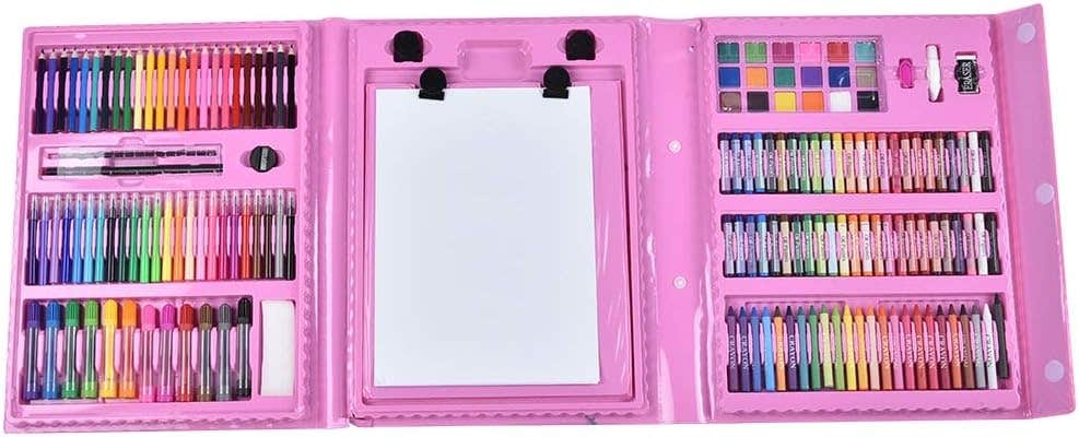 Heepdd Educational Design Art Sets for Children, 176 Pieces - Pink