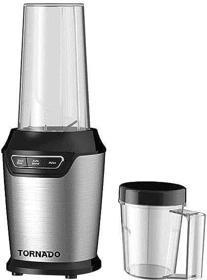 Tornado TBL-1000W Blender, 1000 Watt, 0.75 Liter - Black Silver