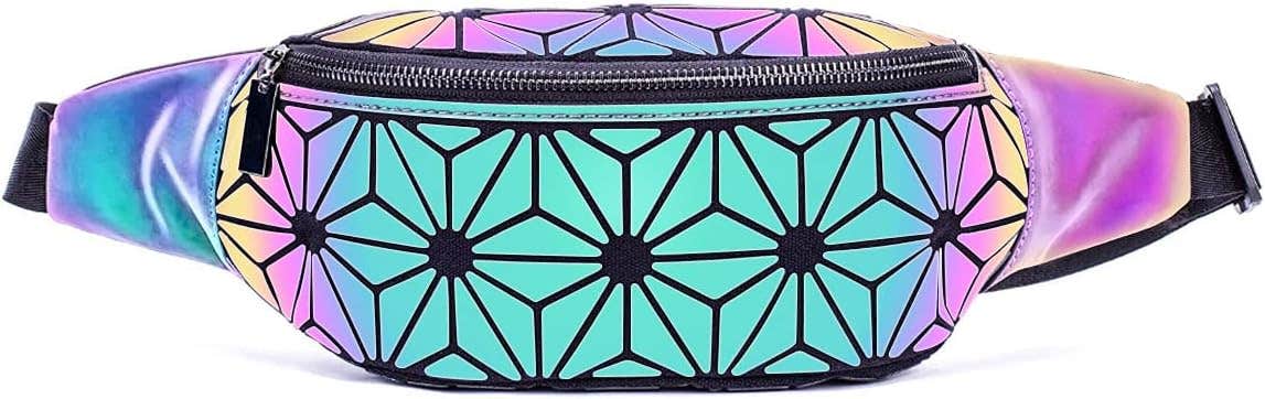 Boshiho Fanny Geometric Waist Bag - Multicolor